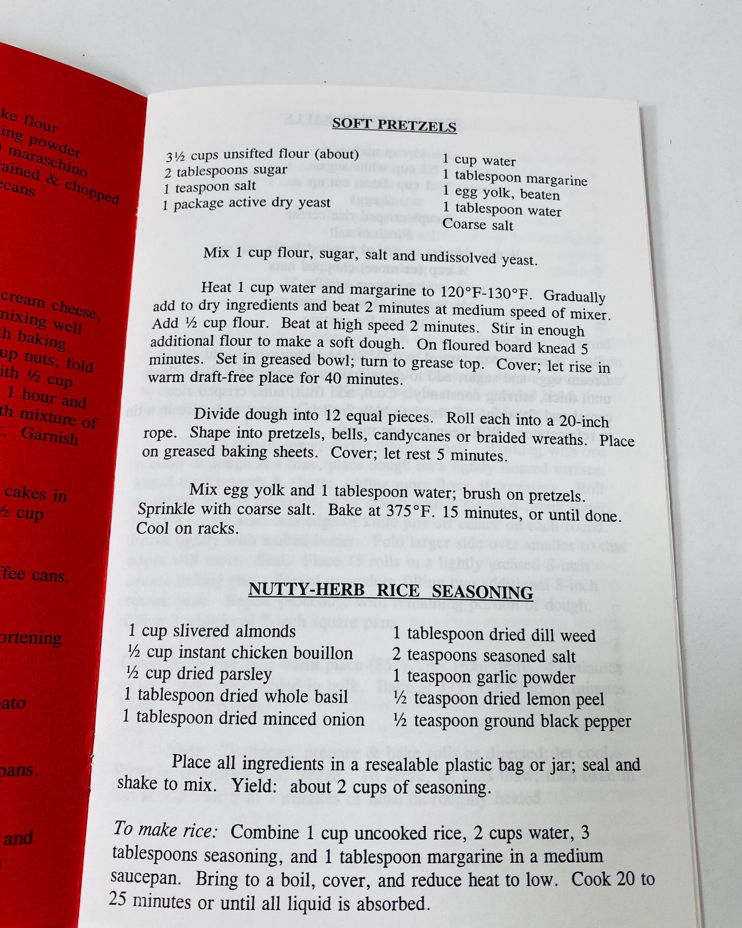 1994 University of Maryland College Park Gifts from the Kitchen Recipes cookbook booklet vintage collectible