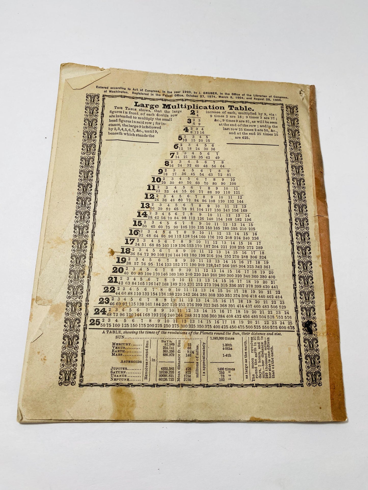 1921 Hagerstown Maryland Washington County Almanac Antique booklet Williamsport includes Women's Suffrage