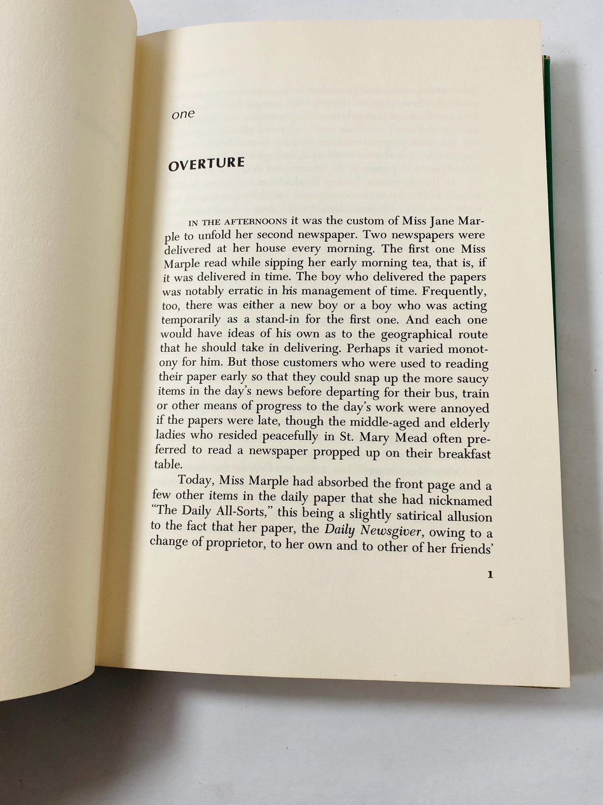 Nemesis Agatha Christie Murder Mystery Vintage book circa 1971 Miss Marple