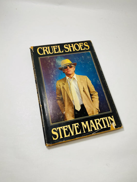 1979 Cruel Shoes vintgae book by Steve Martin EARLY PRINTING comedian SNL Saturday Night Live gift Christmas