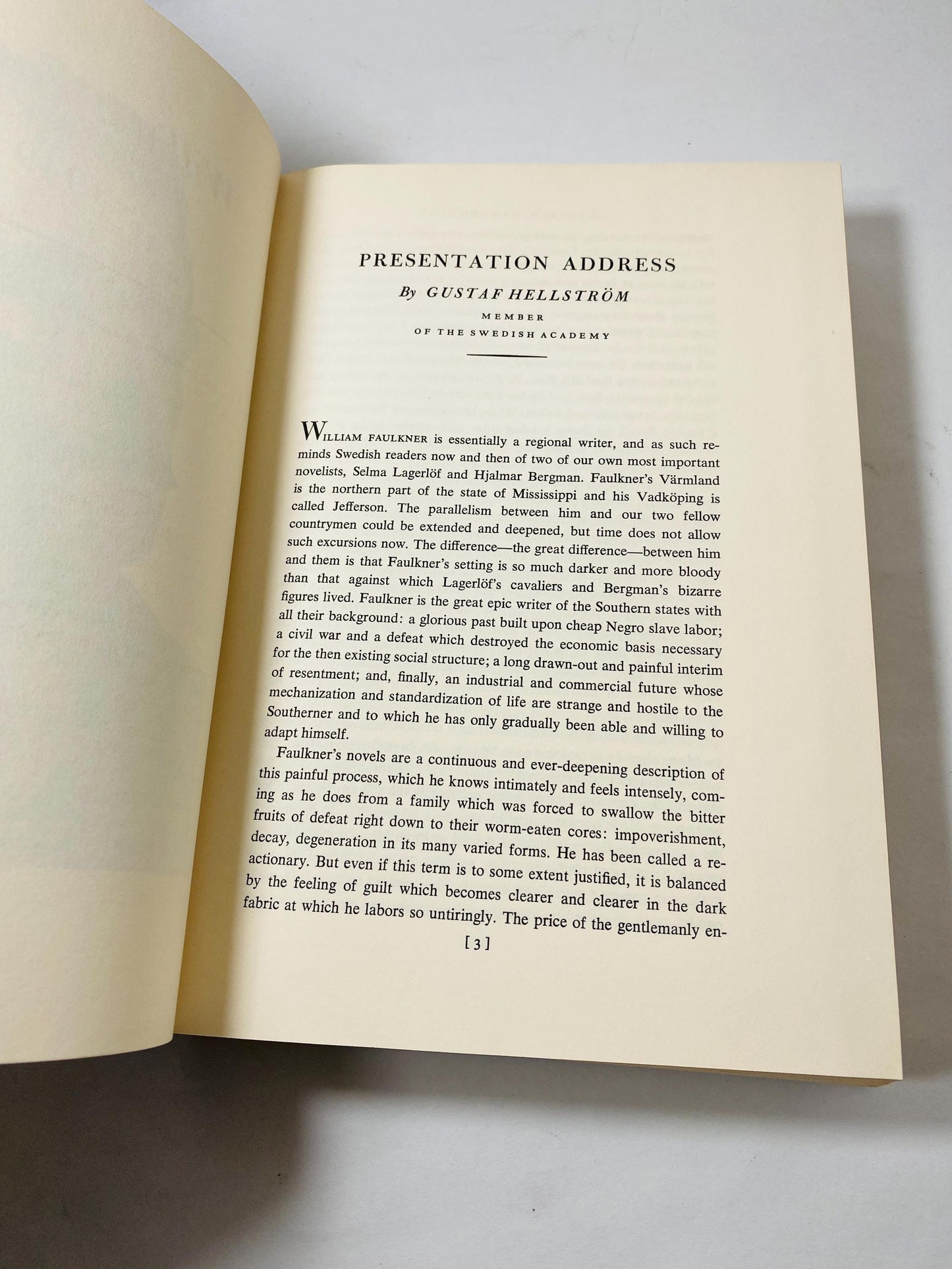 William Faulkner Eugene O'Neill and John Steinbeck. Nobel Peace Library Vintage black leather book circa 1971. As I Lay Dying Dubious Battle