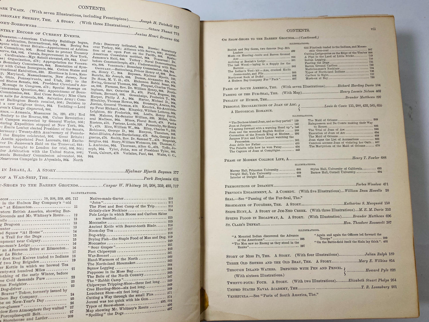 Mark Twain in original Harper's New Monthly circa 1896 Samuel Clemens Personal Recollections of Joan of Arc