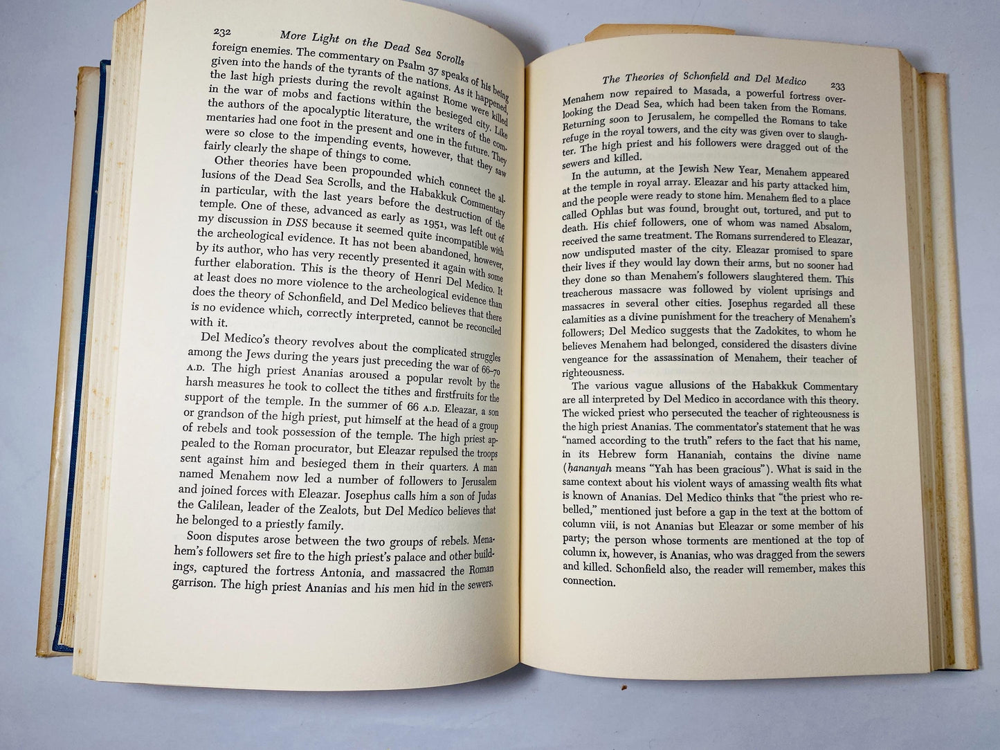 Dead Sea Scrolls vintage book by Burrows circa 1965 amazing secrets behind these Judaean desert 2000-year-old texts