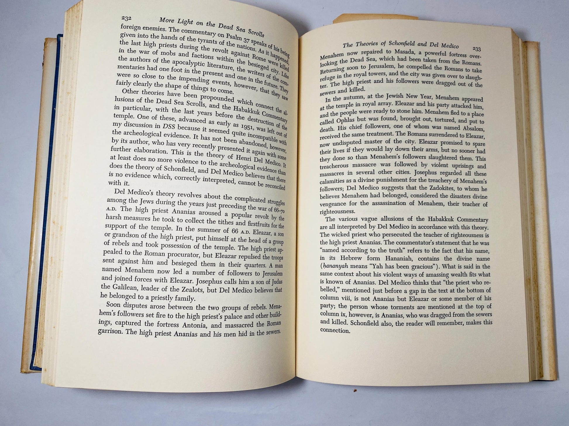 Dead Sea Scrolls vintage book by Burrows circa 1965 amazing secrets behind these Judaean desert 2000-year-old texts