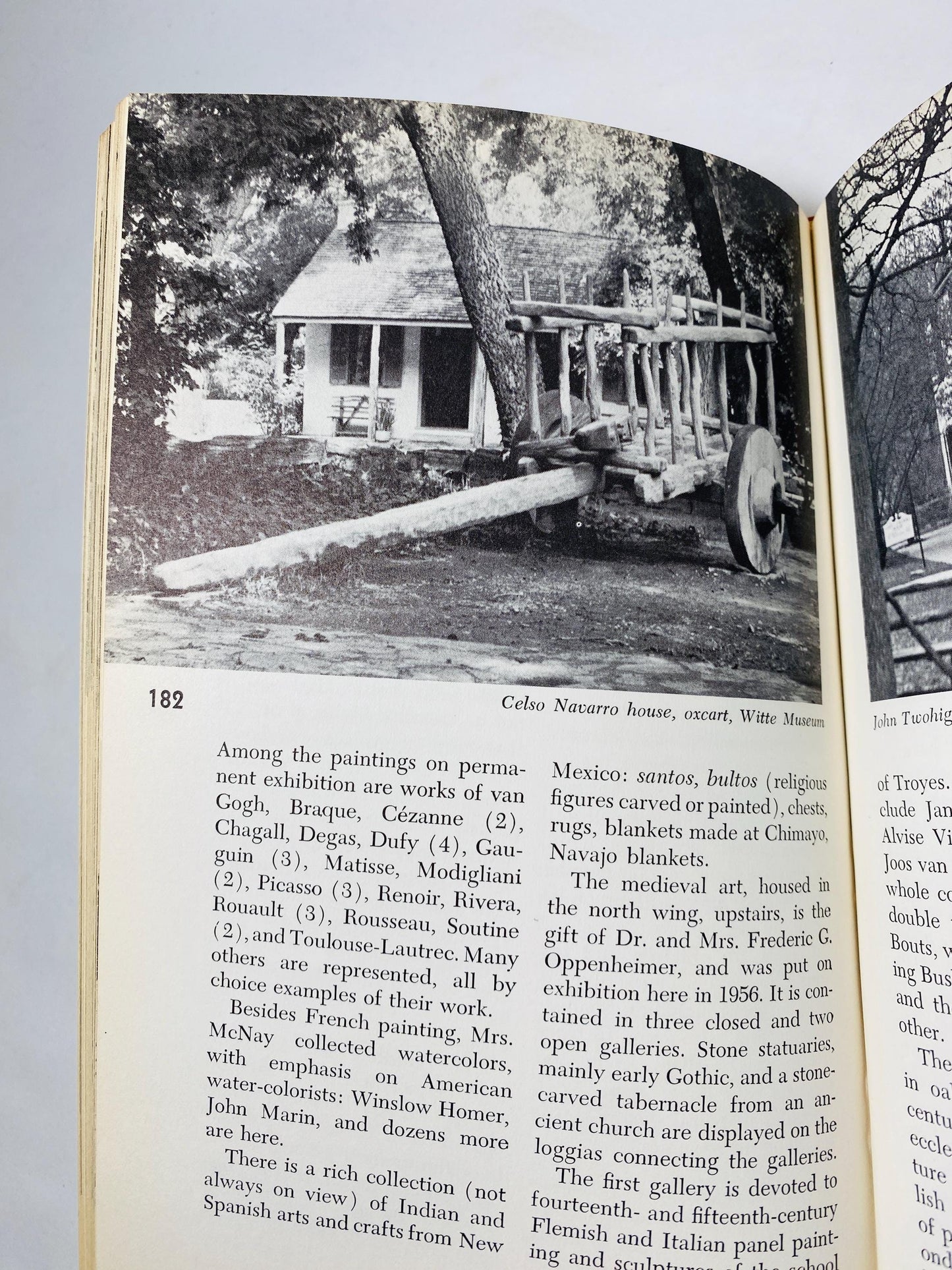 San Antonio EARLY PRINTING vintage book by Charles Ramsdell circa 1959 Texas Historical And Pictorial Guide coffee table decor