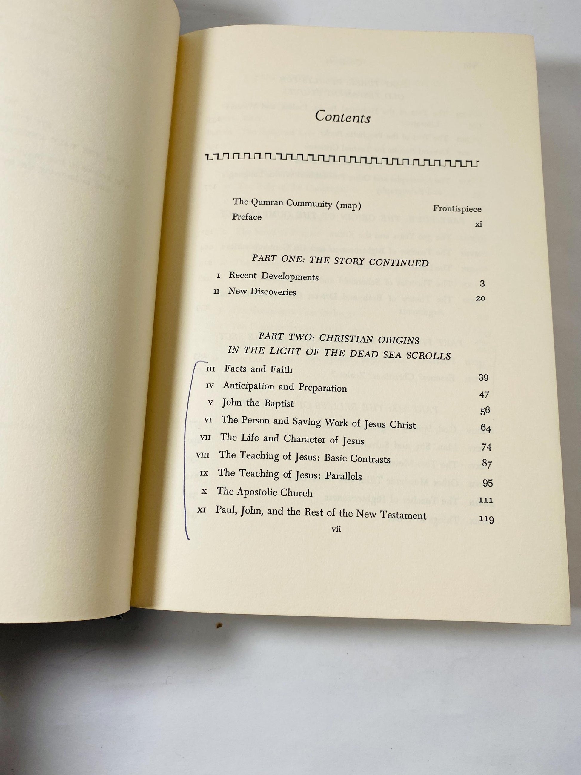 Dead Sea Scrolls vintage book by Burrows circa 1965 amazing secrets behind these Judaean desert 2000-year-old texts