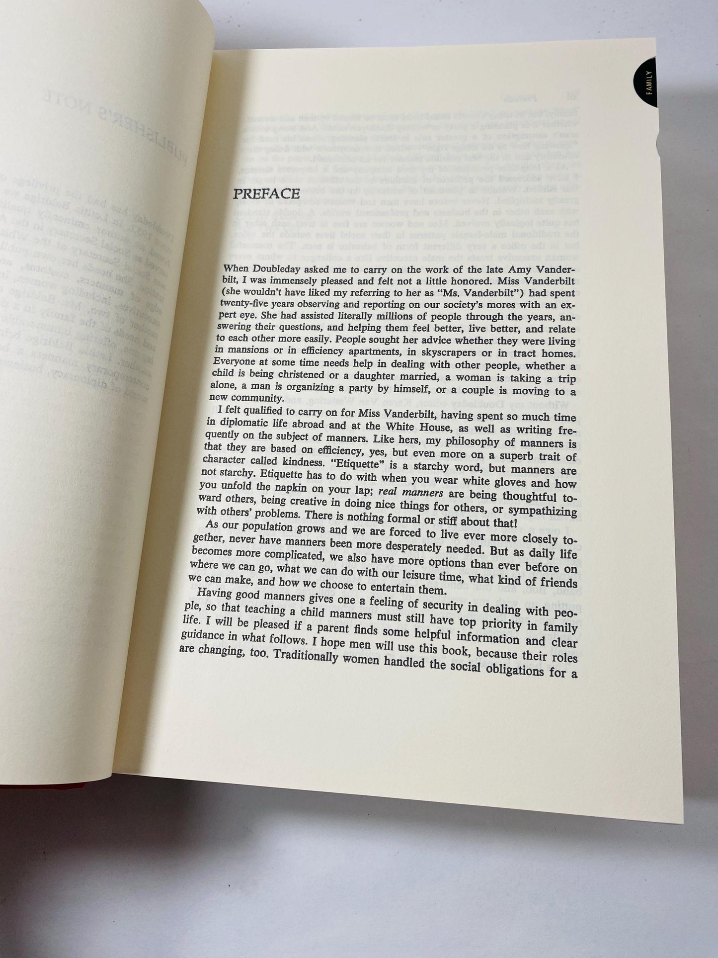 Amy Vanderbilt's Book of Etiquette Vintage book circa 1978. The Etiquette Standard! Unique fascinating gift. Guide to Contemporary Living