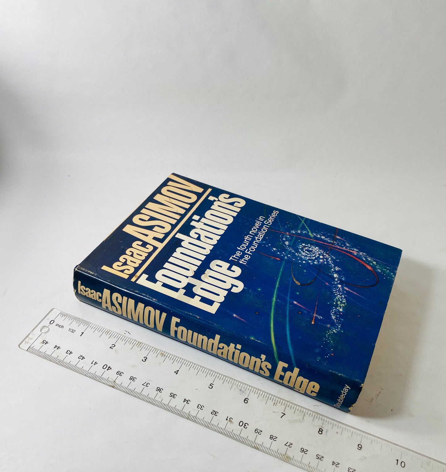 Foundation's Edge by Isaac Asimov vintage book circa 1982 Science Fiction Fantasy Horror. Book lover gift