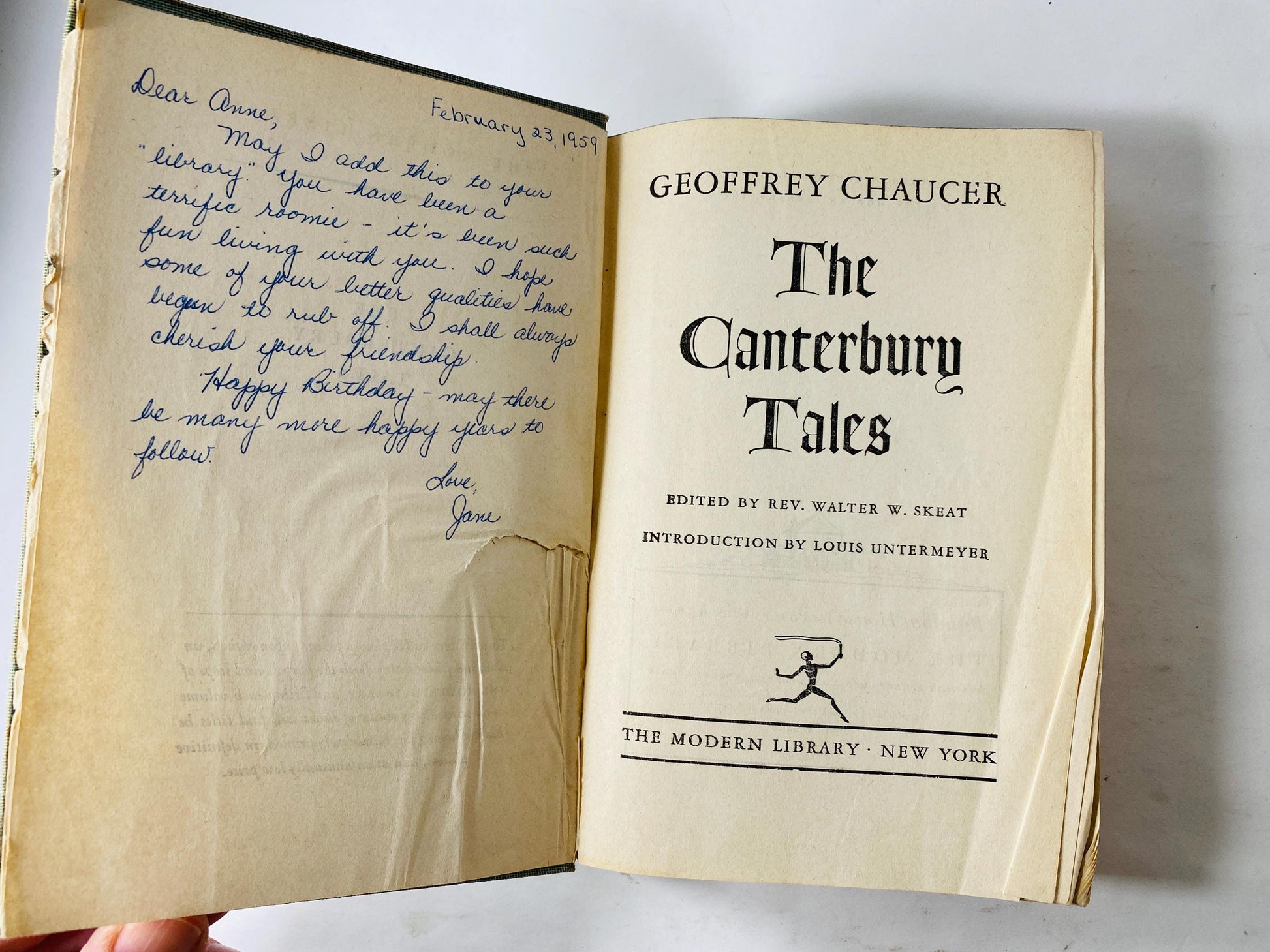 Canterbury Tales by Geoffrey Chaucer vintage book circa 1934 Beautiful brown book decor illustrated by Rockwell Kent