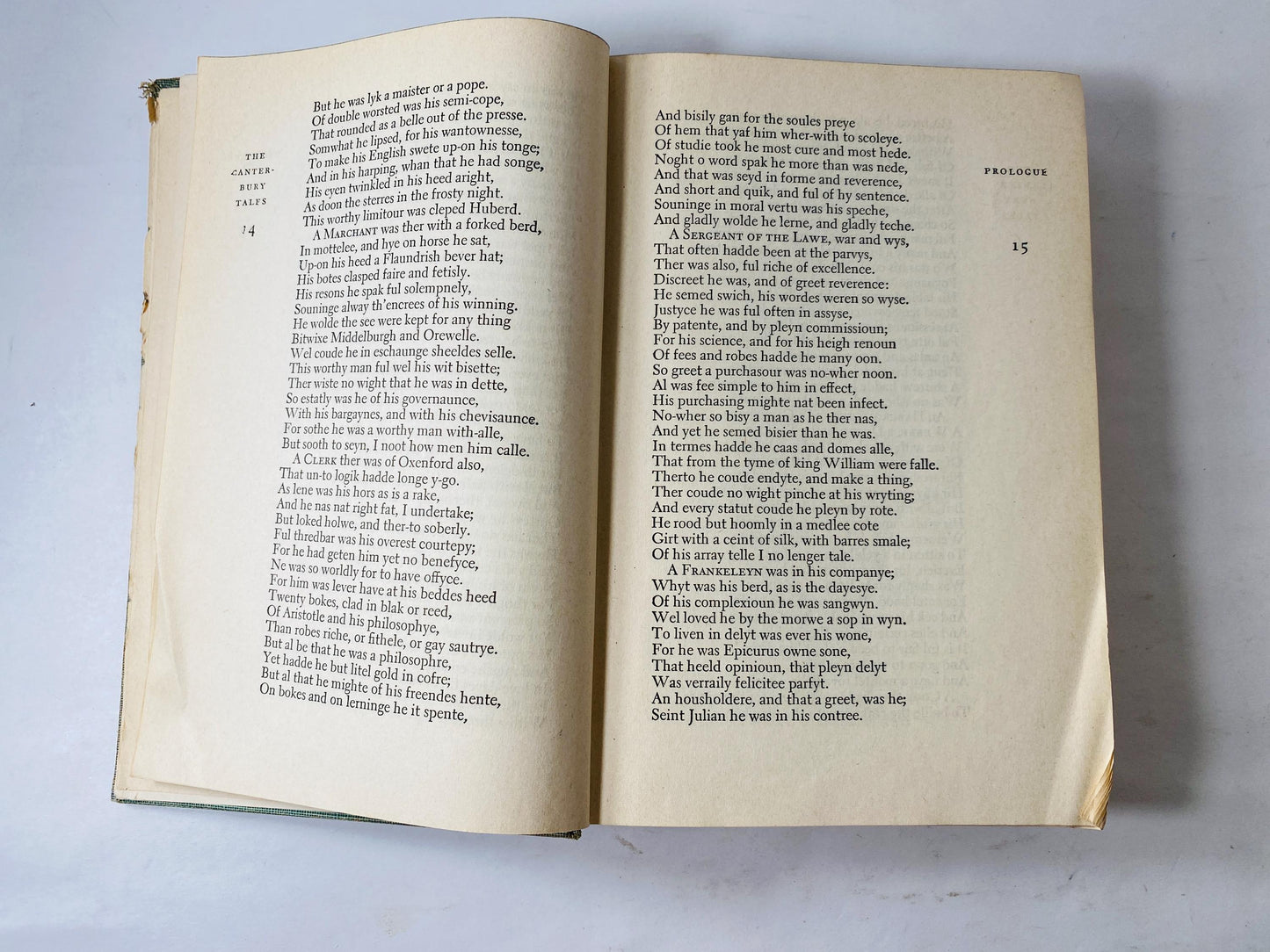 Canterbury Tales by Geoffrey Chaucer vintage book circa 1934 Beautiful brown book decor illustrated by Rockwell Kent