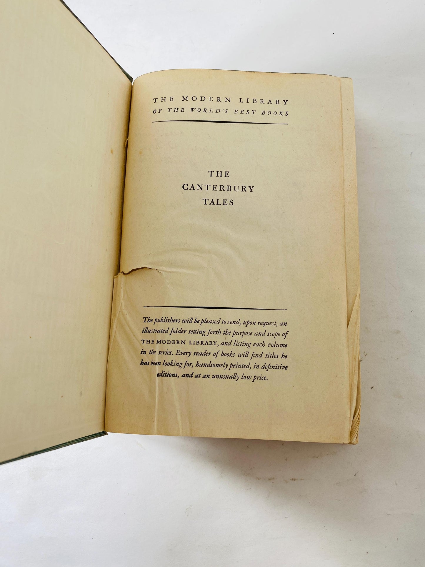 Canterbury Tales by Geoffrey Chaucer vintage book circa 1934 Beautiful brown book decor illustrated by Rockwell Kent