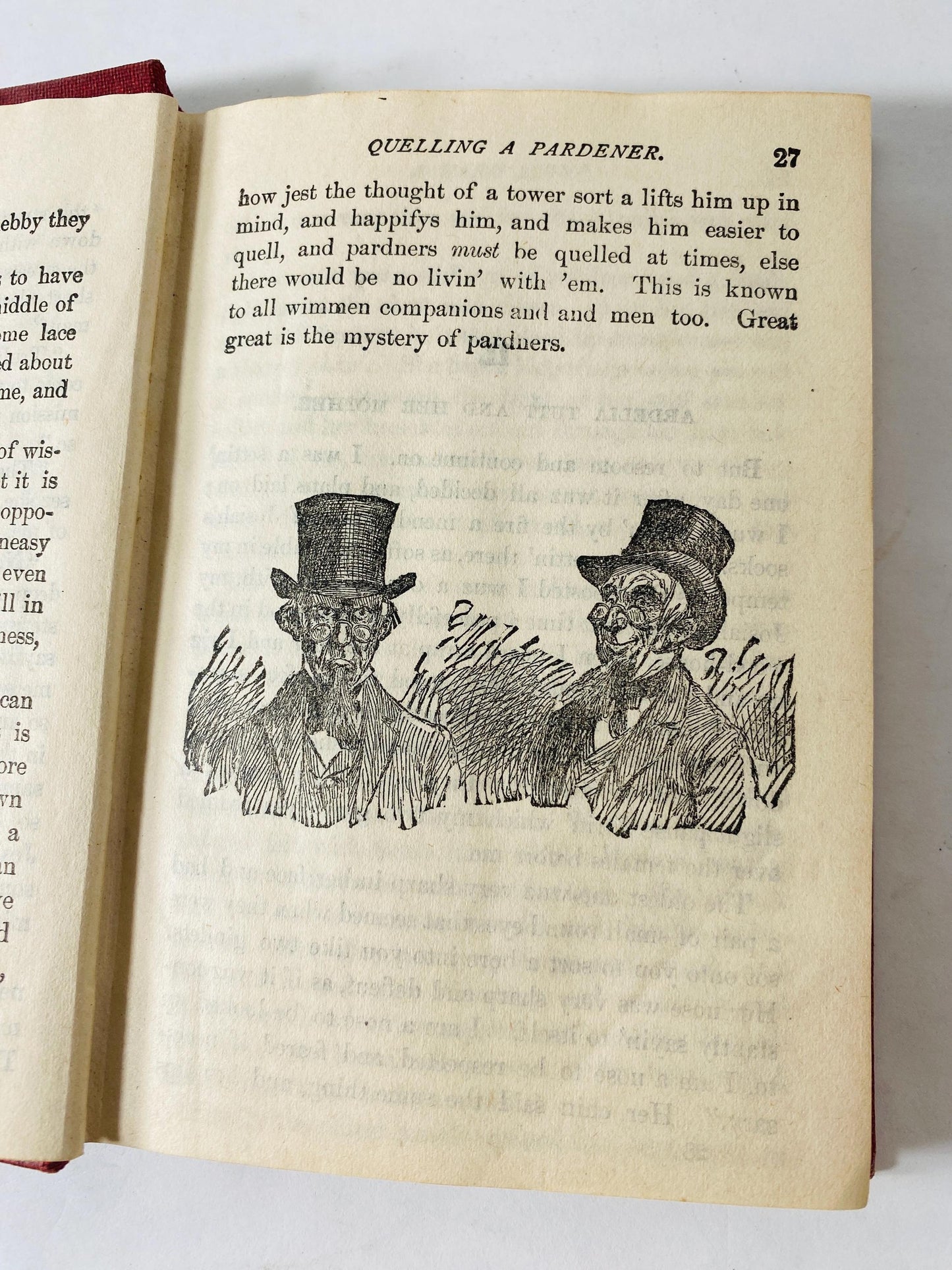 Samantha at Saratoga Flirting With Fashion Antique book circa 1887 by Marietta Holley about dangers of trying to conform to societal norms