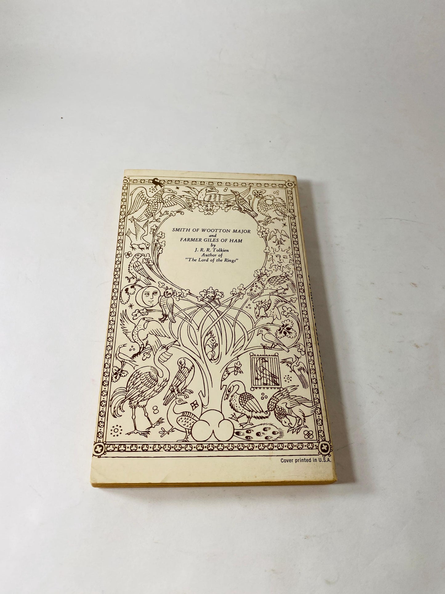 Smith of Wootton Major FIRST PRINTING vintage paperback book by JRR Tolkien circa 1969 Perfect gift. Scifi, Hobbit, Lord of the Rings
