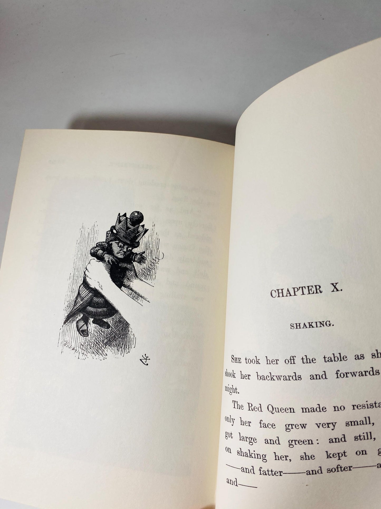 1927 Through the Looking-Glass and What Alice Found There by Lewis Carroll illustrated John Tenniel London Macmillan
