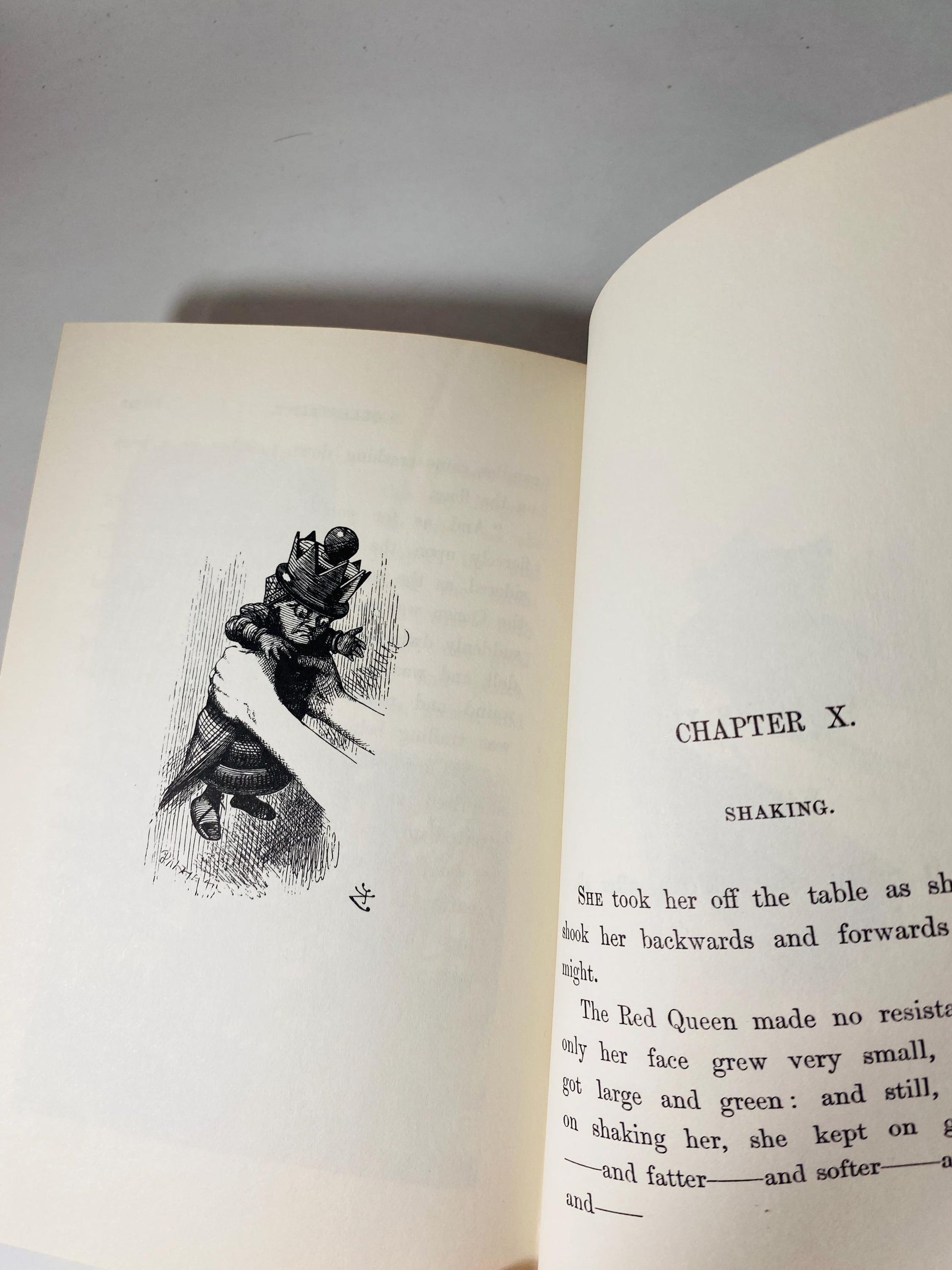 1927 Through the Looking-Glass and What Alice Found There by Lewis Carroll illustrated John Tenniel London Macmillan