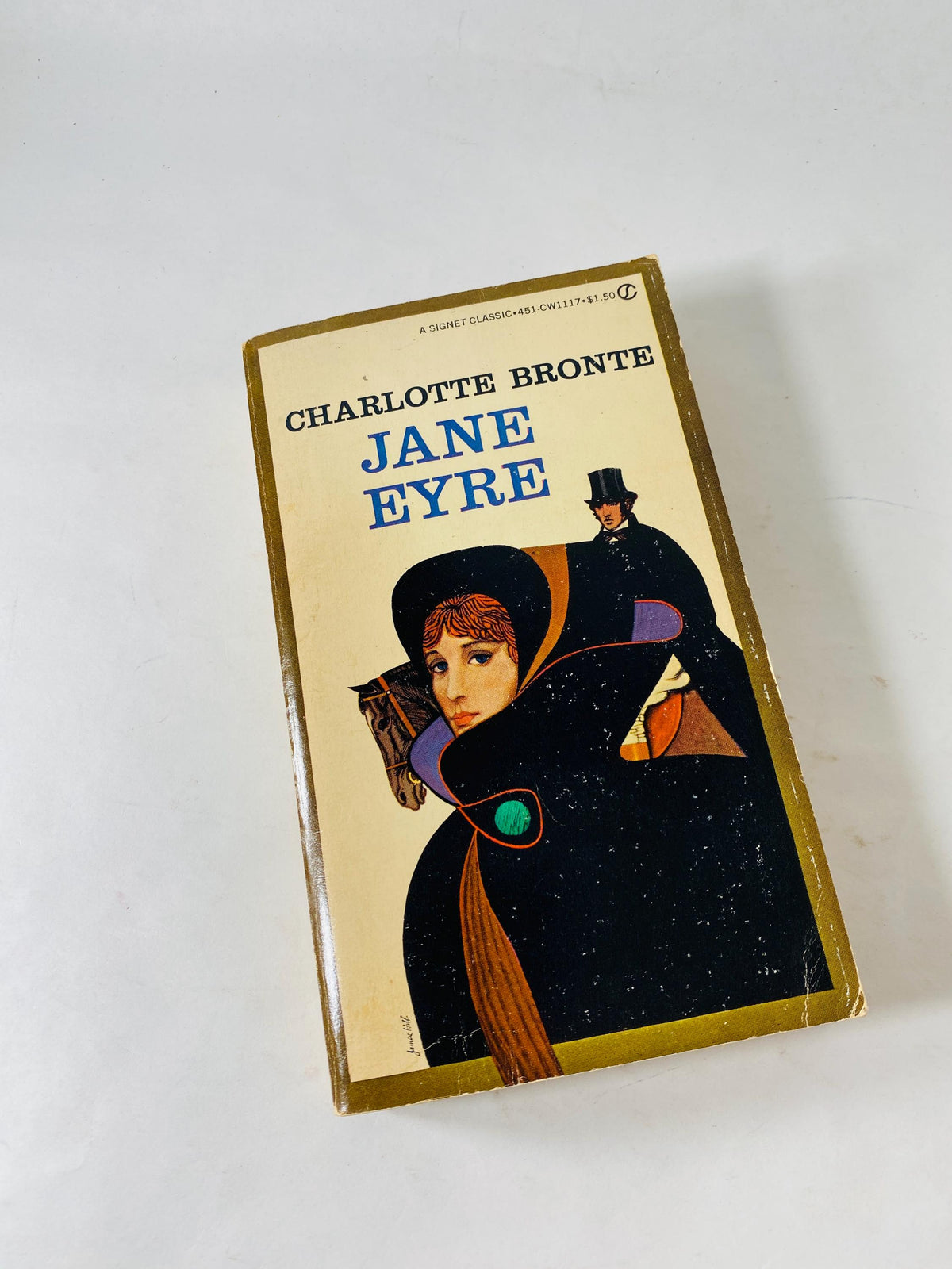 1960 Jane Eyre by Carlotte Bronte Signet paperback book New American Library