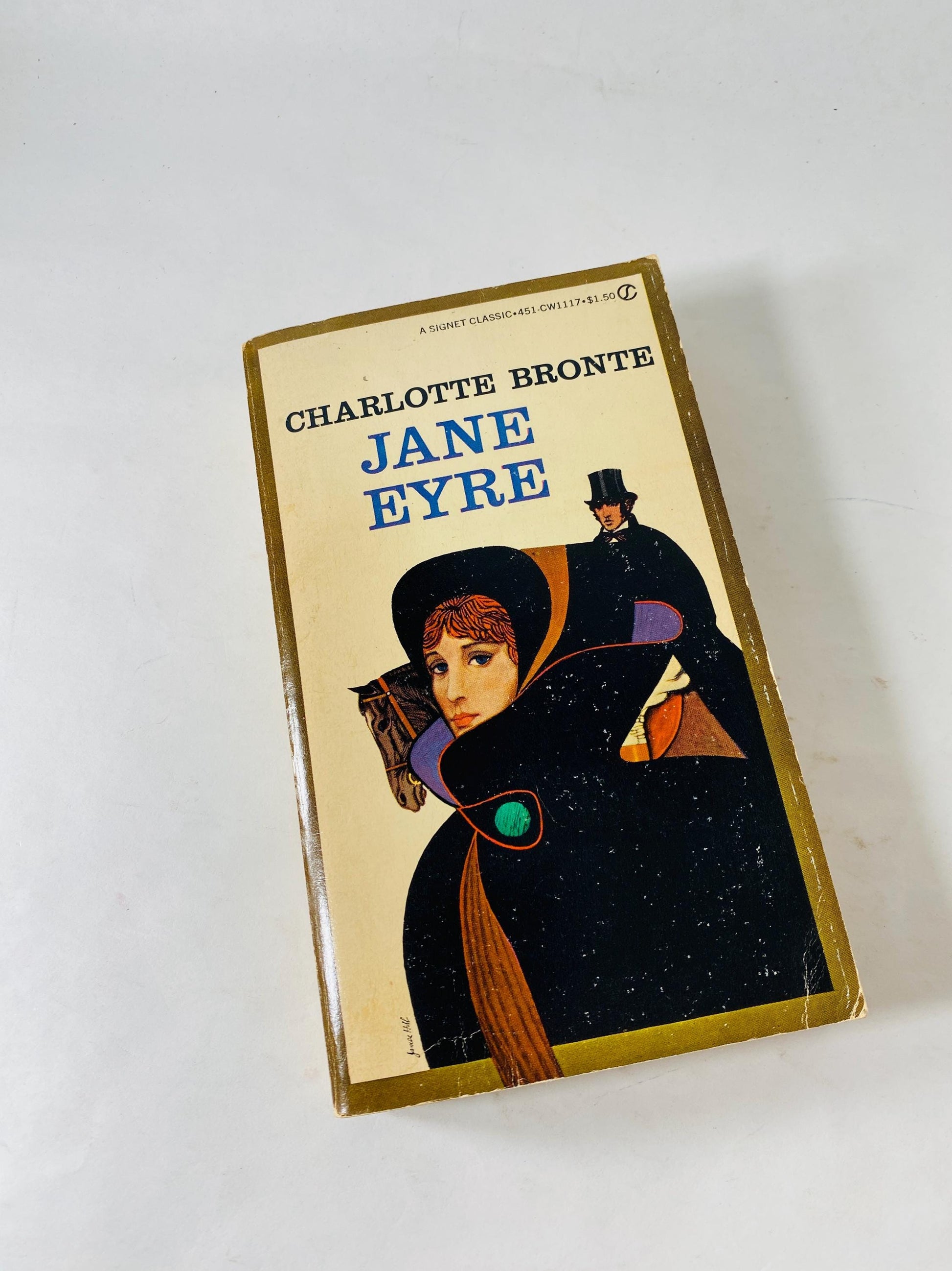 1960 Jane Eyre by Carlotte Bronte Signet paperback book New American Library