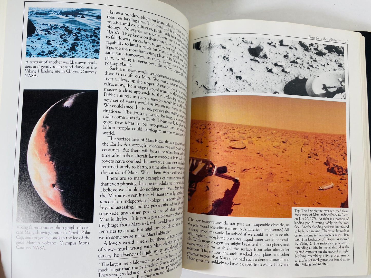 Cosmos First edition vintage book by Carl Sagan circa 1980 Astronomy, cosmology, astrophysicist, astrobiology, science popularizer. Gift