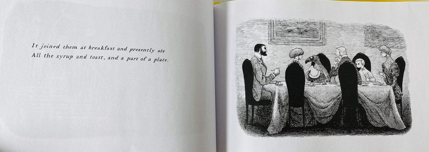 1985 The Doubtful Guest by Ogdred Weary aka Edward Gorey Vintage book Peter Weed Books.