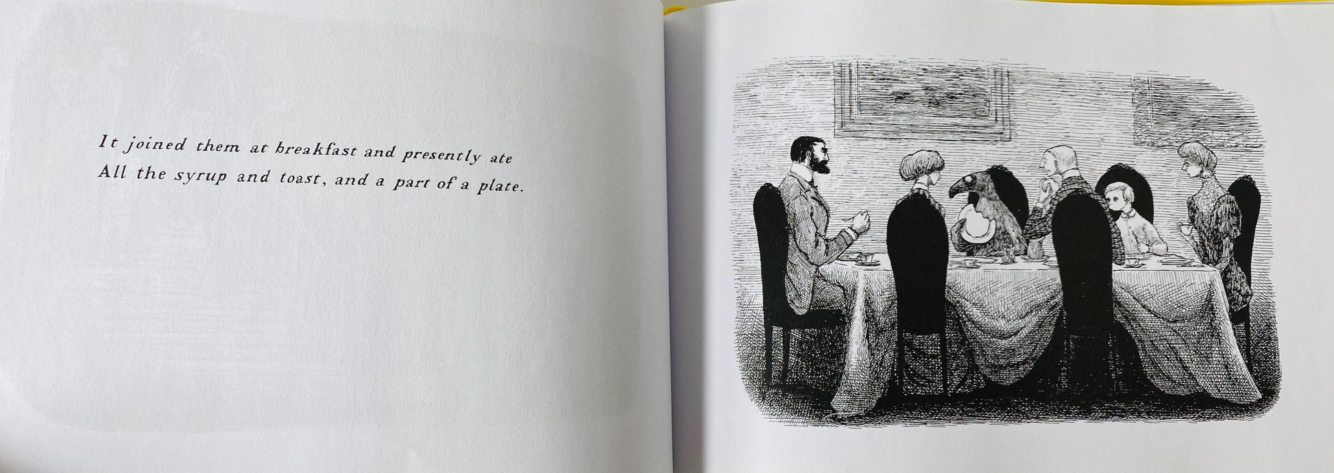 1985 The Doubtful Guest by Ogdred Weary aka Edward Gorey Vintage book Peter Weed Books.