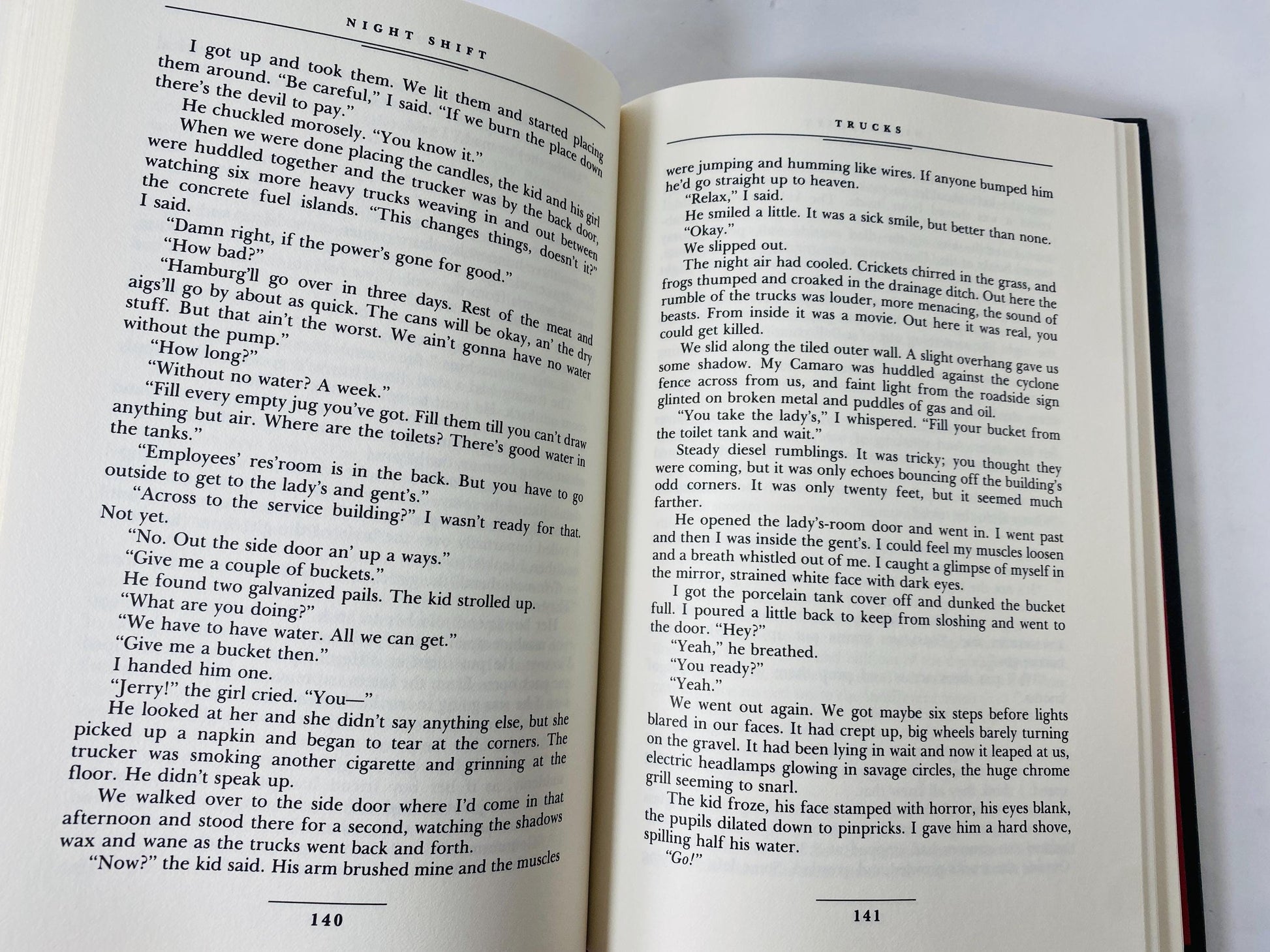 Night Shift by Stephen King EARLY PRINTING! Vintage book circa 1978 horror Children of the Corn Graveyard Shift, and The Lawnmower Man