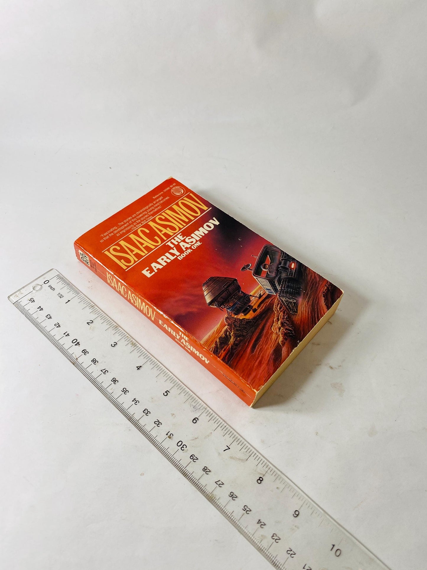 Early Issac Asimov Vintage Avon paperback book circa 1986 Book One Callistan Menace Ring Around Sun Black Friar Venus Half Breed