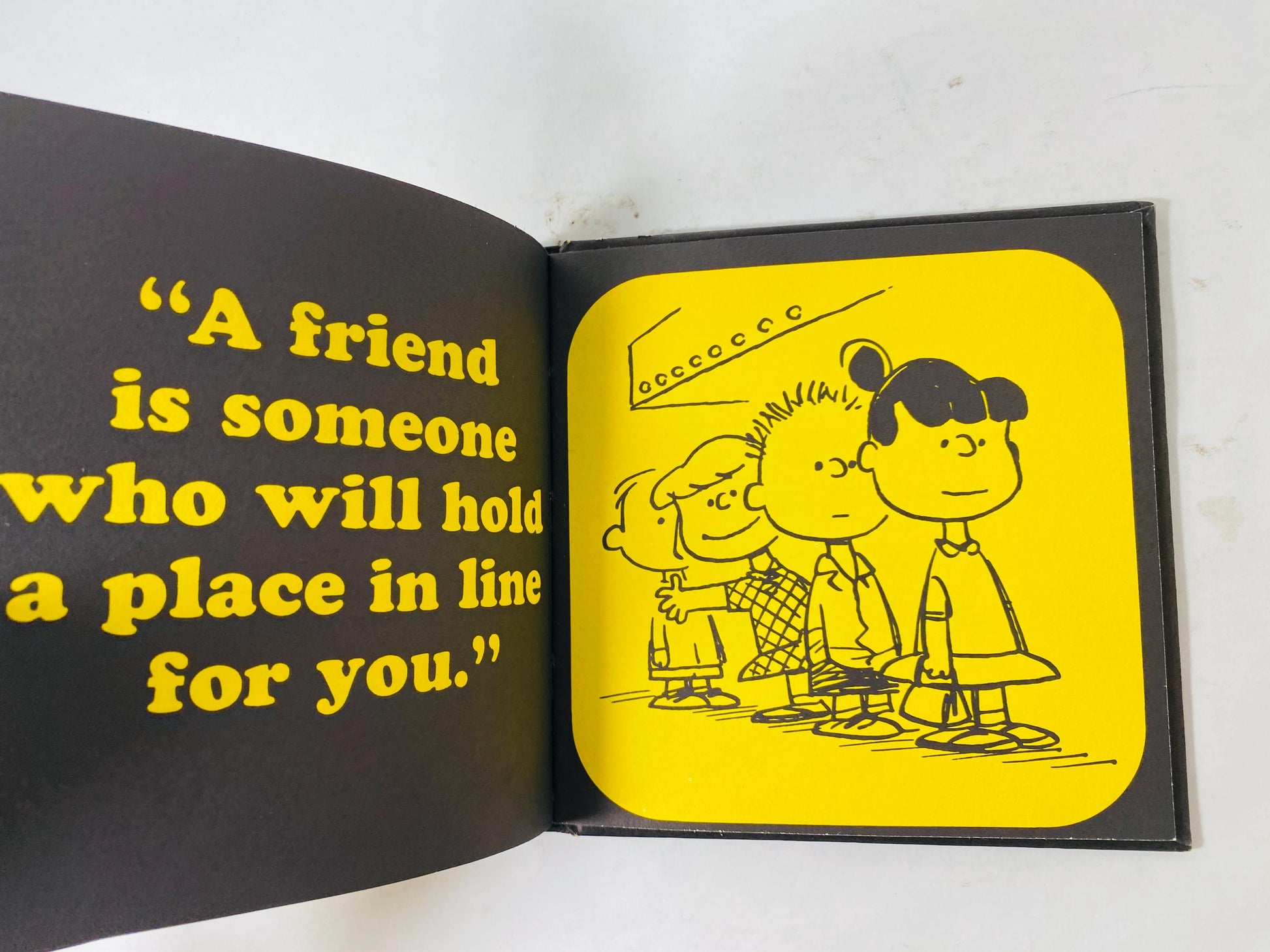 I Need all the Friends I can Get Charlie Brown FIRST PRINTING vintage book circa 1964 without dust jaacket by Charles Schulz