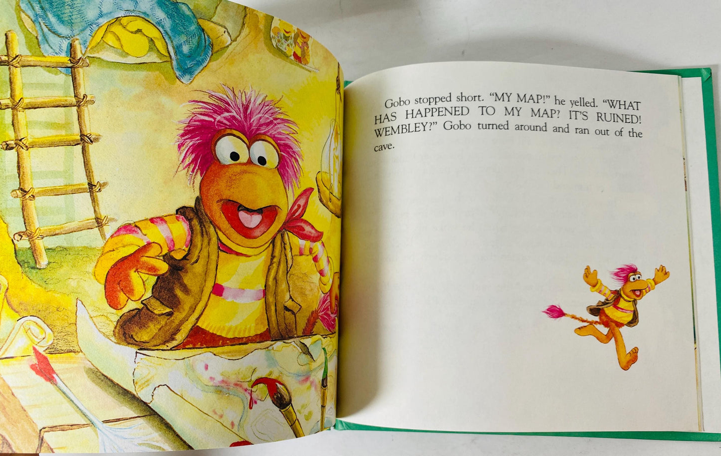 Fraggle Rock First Edition Book Club Series HUGE SET Jim Henson vintage lot 14 books circa 1985 Nursery decor set. Fantastic gift!