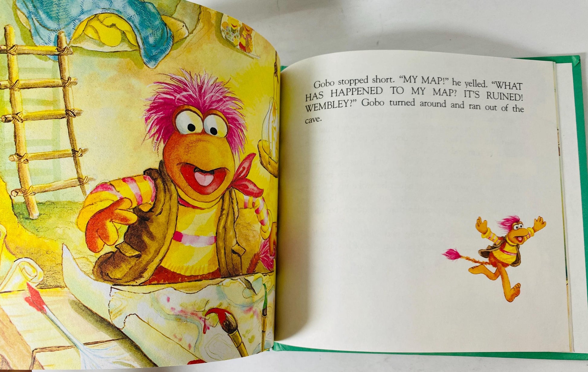 Fraggle Rock First Edition Book Club Series HUGE SET Jim Henson vintage lot 14 books circa 1985 Nursery decor set. Fantastic gift!