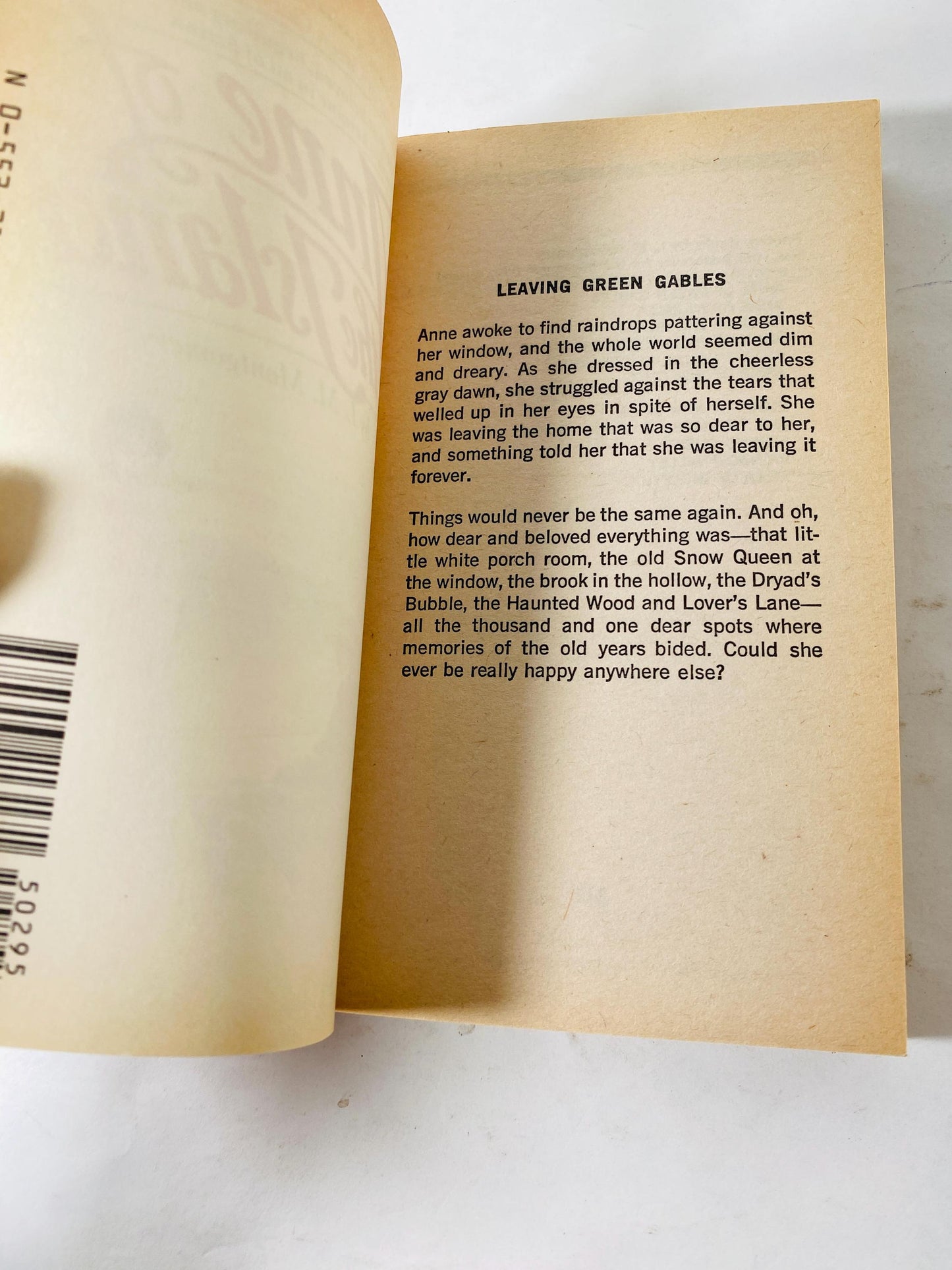 Anne of the Island vintage Green Gables paperback book by LM Montgomery circa 1987