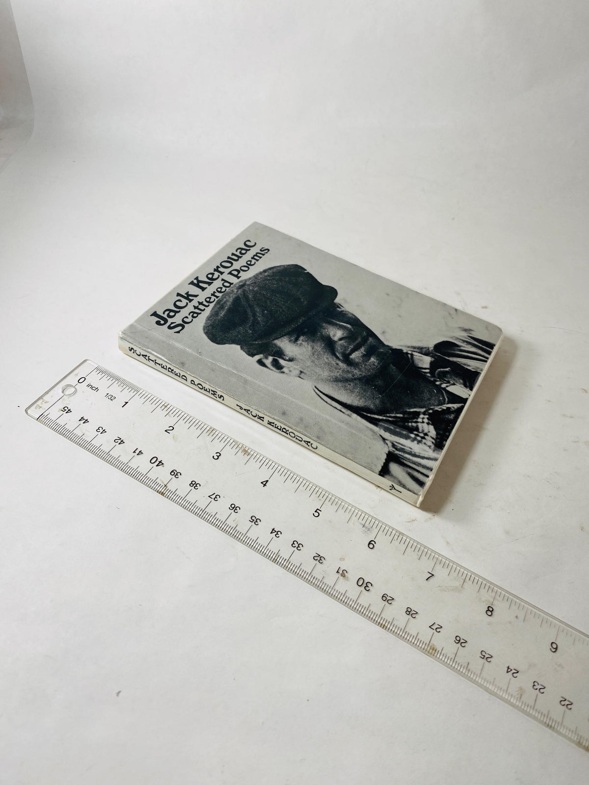 Scattered Poems vintage book by Jack Kerouac, a collection of his spontaneous poetry circa 1968