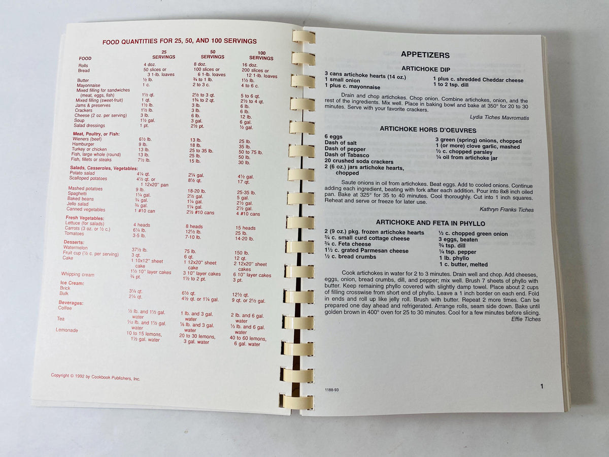 Odyssey into Cooking Greek vintage cookbook circa 1993 from the Saints Constantine and Helen Greek Orthodx Churhc Washington DC Recipes