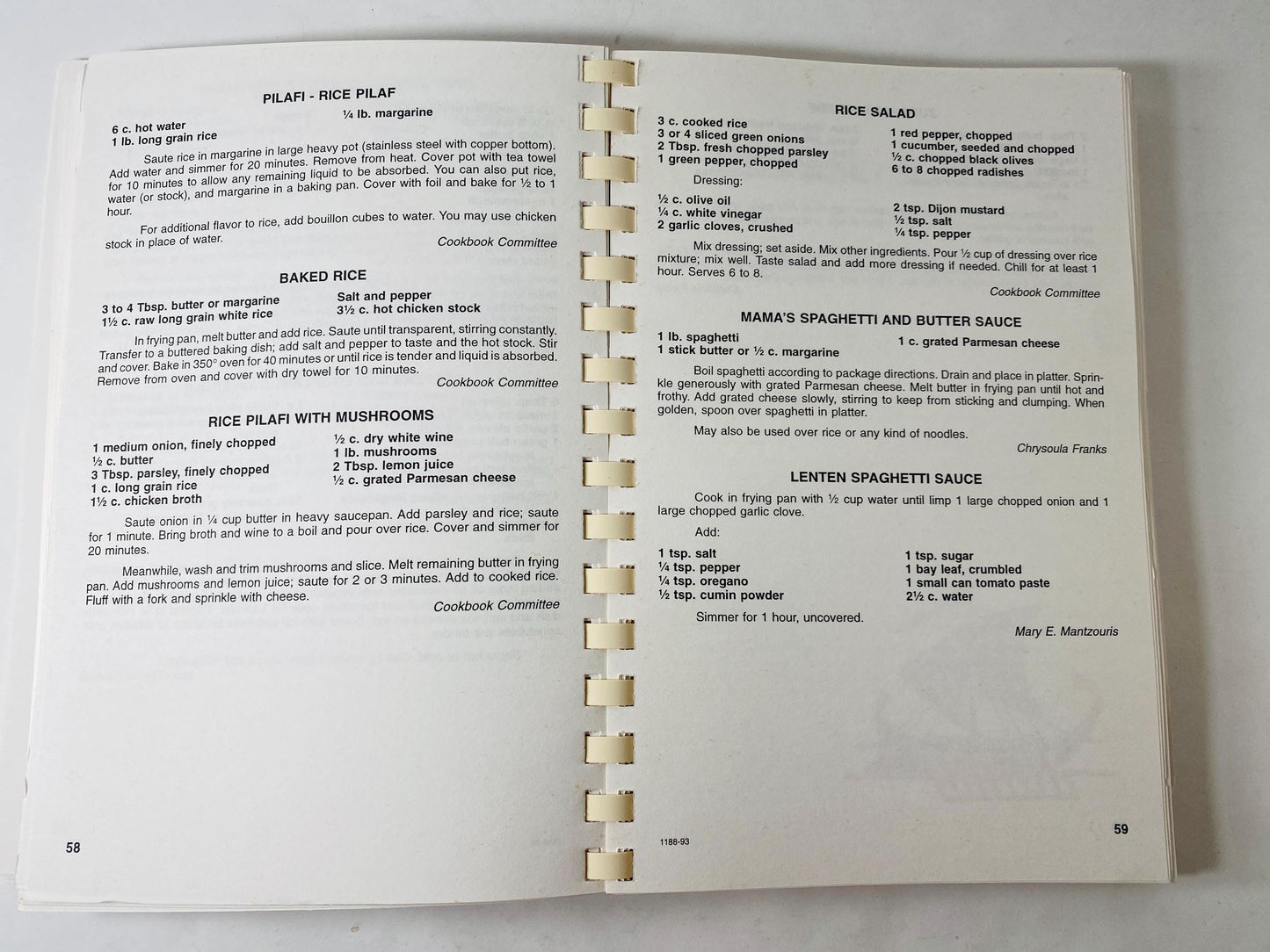 Odyssey into Cooking Greek vintage cookbook circa 1993 from the Saints Constantine and Helen Greek Orthodx Churhc Washington DC Recipes