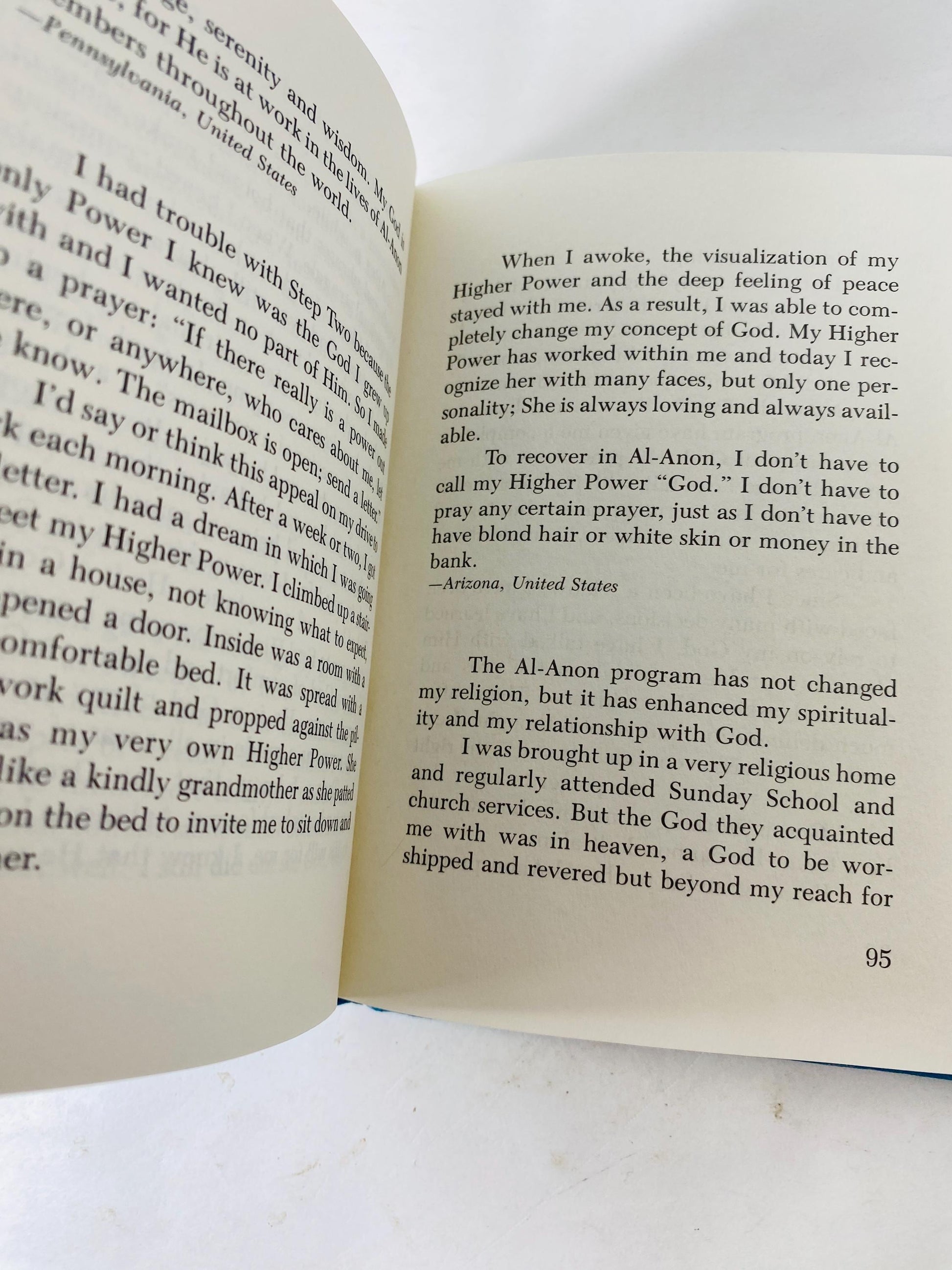 As We Understand vintage AA Alcoholics Anonymous Alateen One Day at a Time Early PRINTING book 1990 Narcotics Recovery Gift Unique Addiction