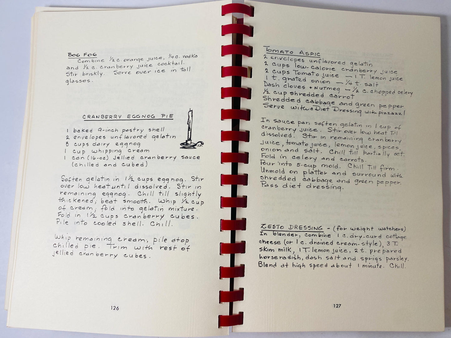 Vintage 1977 Cranberry Connection spiral cookbook FIRST EDITION Cranberry Recipes Cranberrie Cottage Granville Centre Nova Scotia