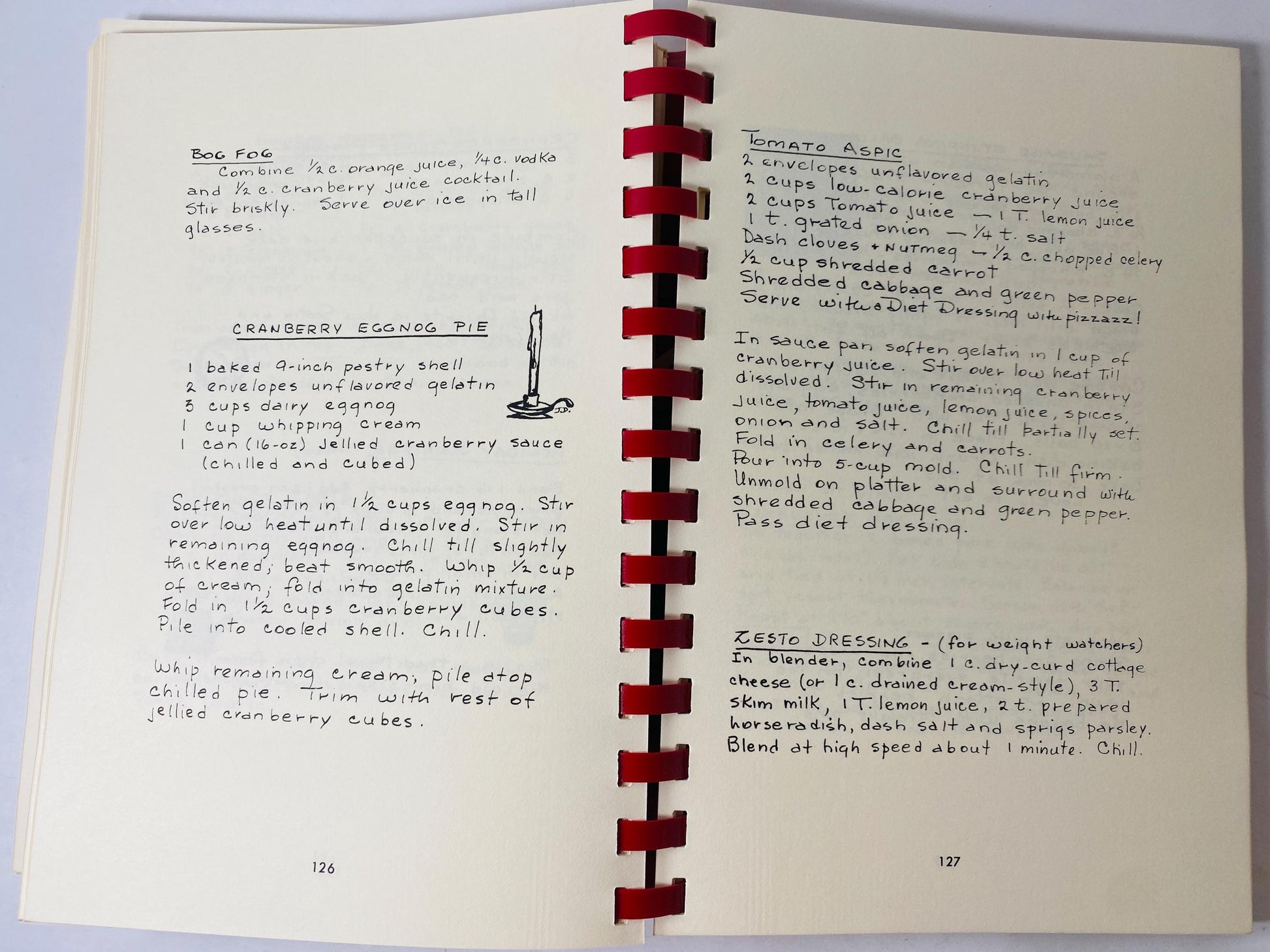 Vintage 1977 Cranberry Connection spiral cookbook FIRST EDITION Cranberry Recipes Cranberrie Cottage Granville Centre Nova Scotia