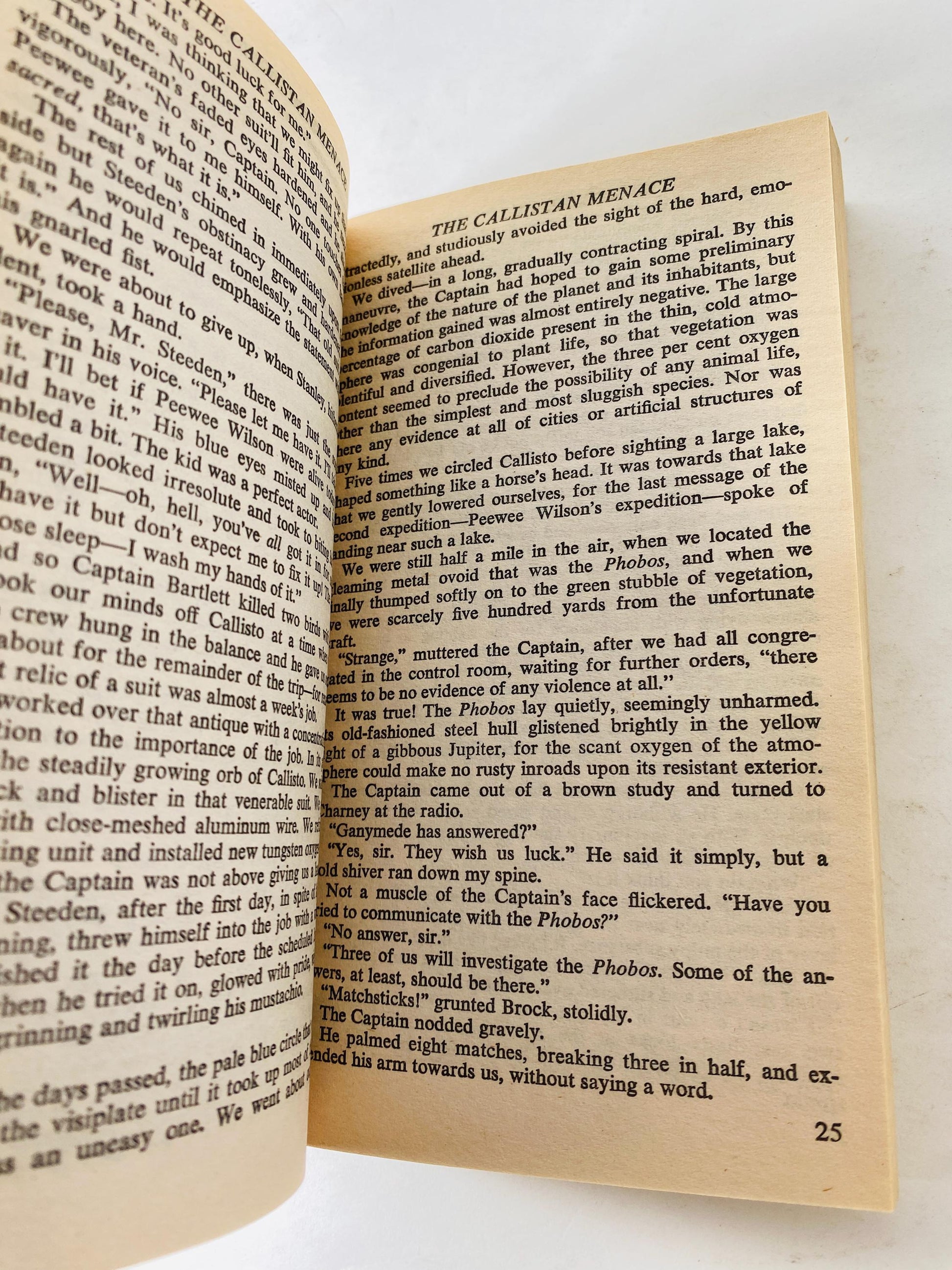 Early Issac Asimov Vintage Avon paperback book circa 1986 Book One Callistan Menace Ring Around Sun Black Friar Venus Half Breed