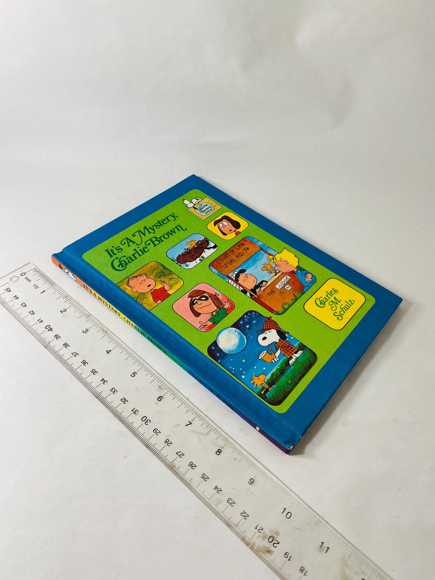 Its a Mystery Charlie Brown vintage Peanuts book by Charles Schulz circa 1975 Children's Book gift