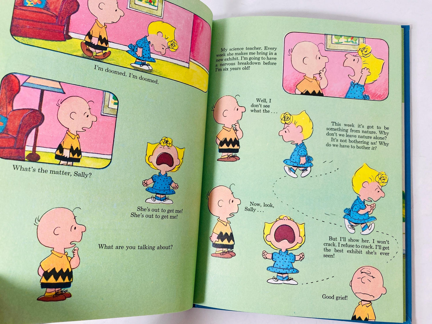 Its a Mystery Charlie Brown vintage Peanuts book by Charles Schulz circa 1975 Children's Book gift