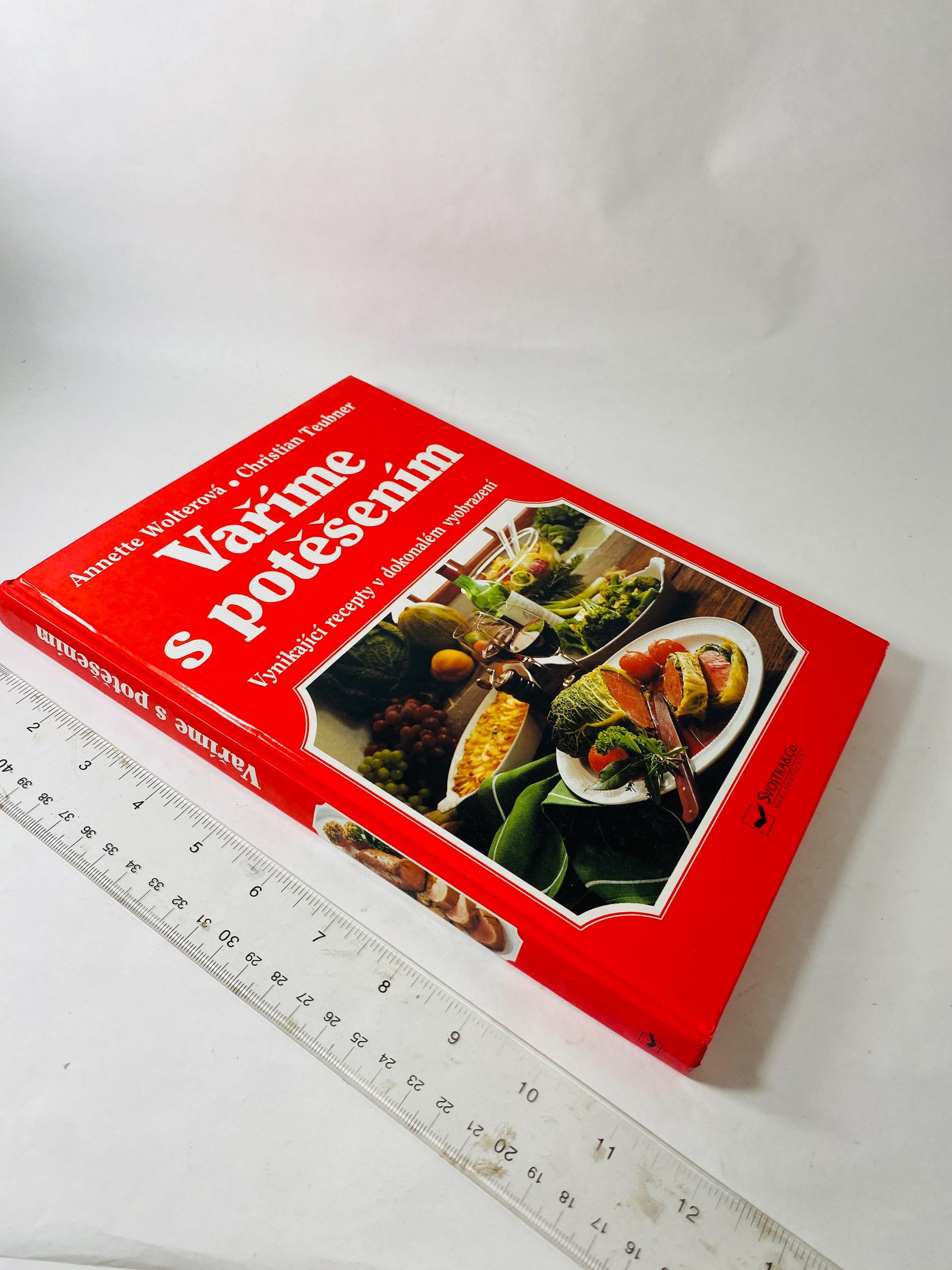 Vaříme s potěšením Cooking with Pleasure vintage Czech by Annette Wolterová and Christian Teubner circa 1997 European recipes meat dumplings
