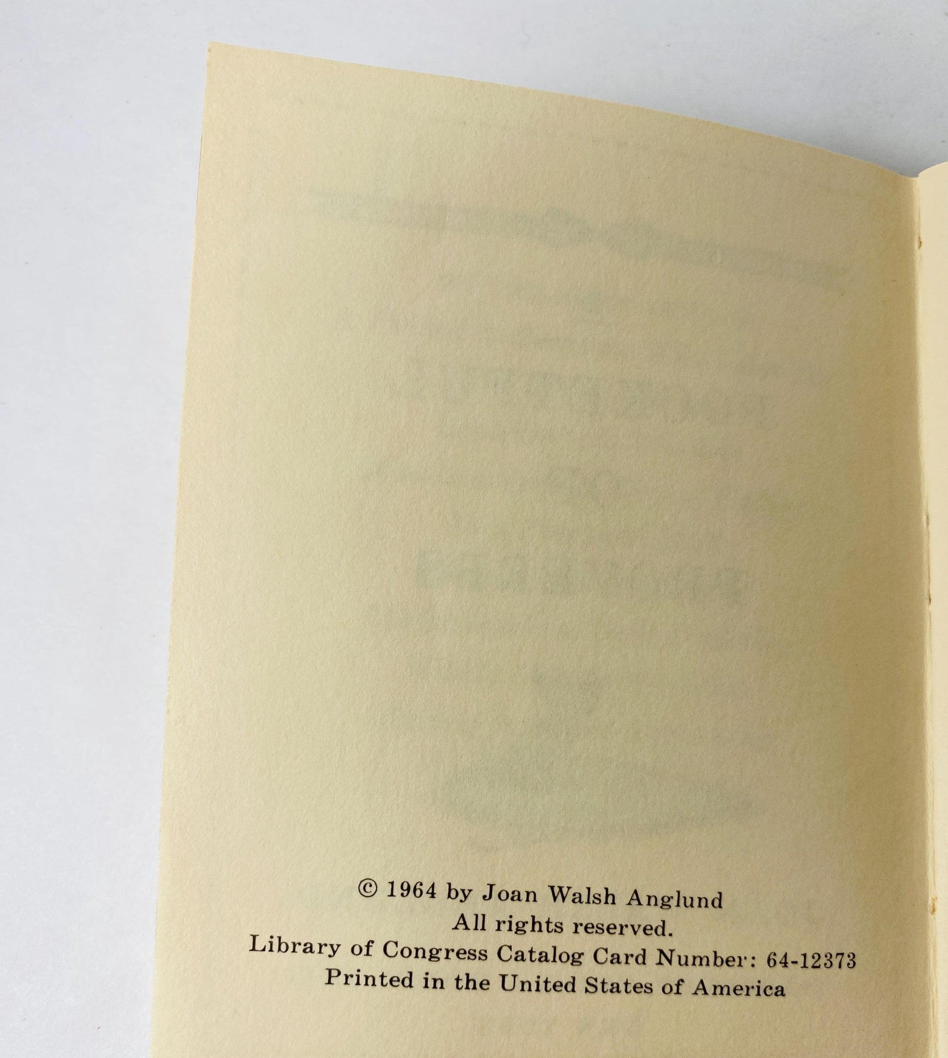 1964 Pocketful of Poverbs vintage book by Joan Walsh Anglund FIRST EDITION without dust jacket Gorgeous illustrations!