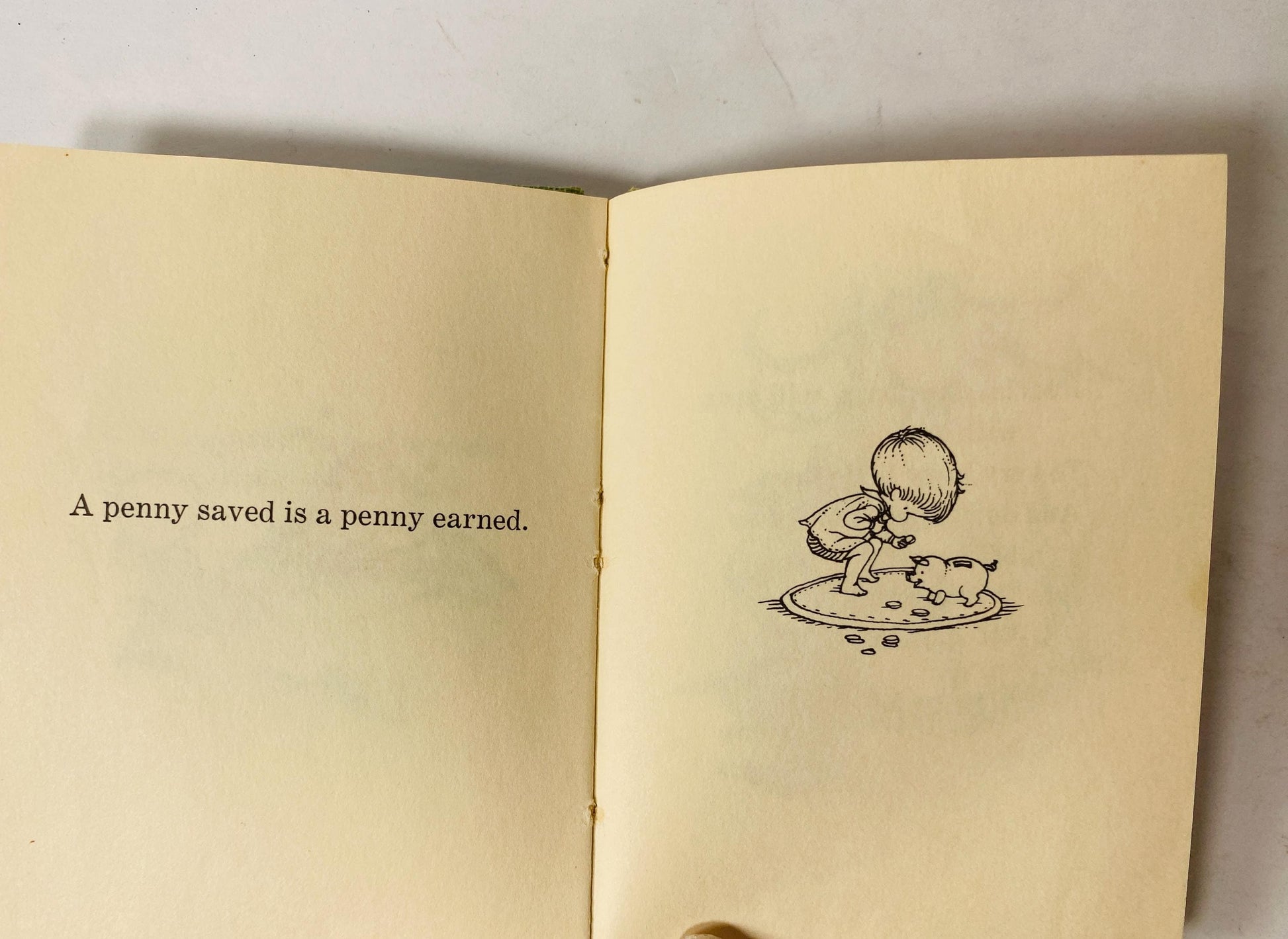 1964 Pocketful of Poverbs vintage book by Joan Walsh Anglund FIRST EDITION without dust jacket Gorgeous illustrations!