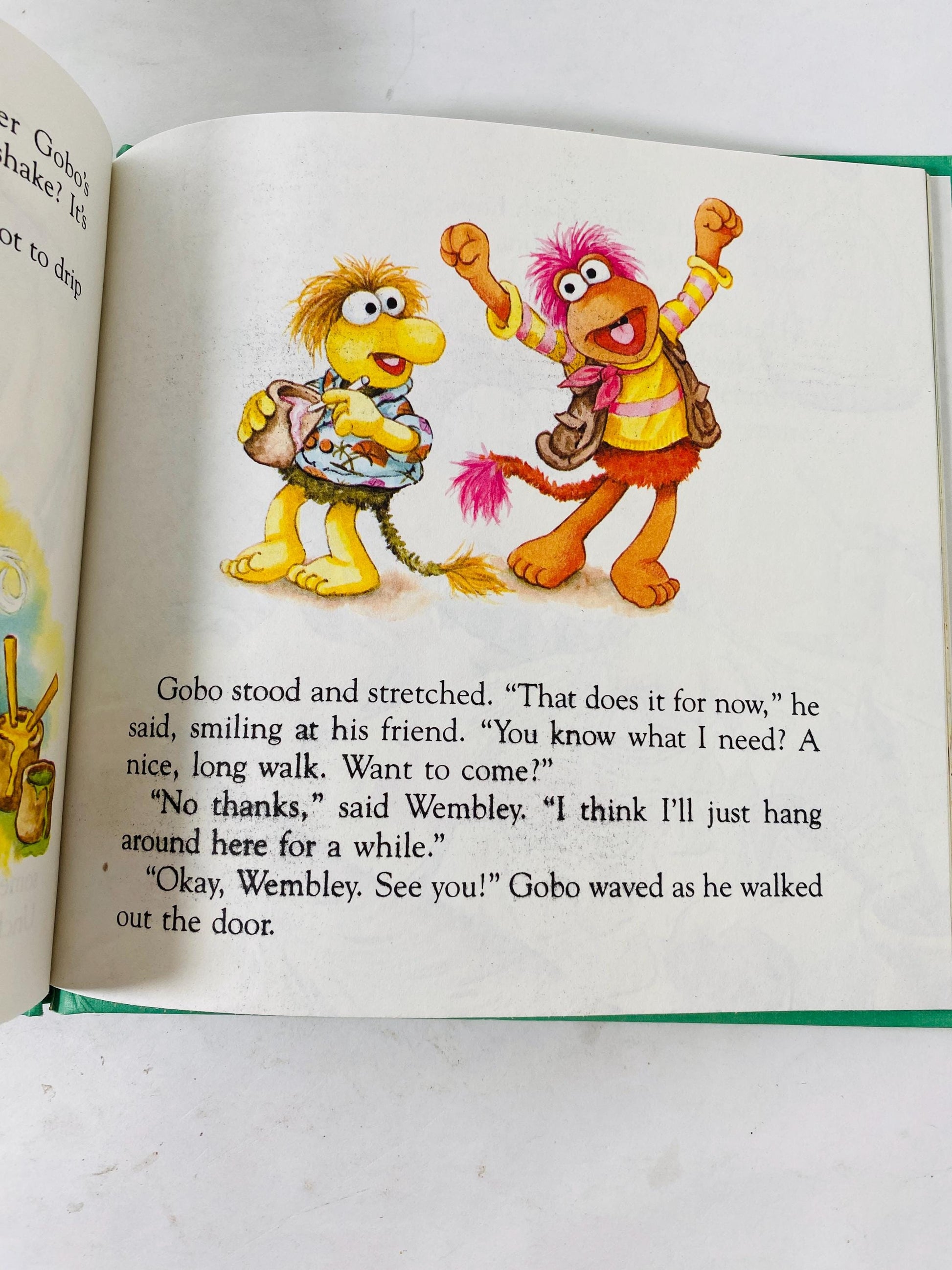 Fraggle Rock First Edition Book Club Series HUGE SET Jim Henson vintage lot 14 books circa 1985 Nursery decor set. Fantastic gift!