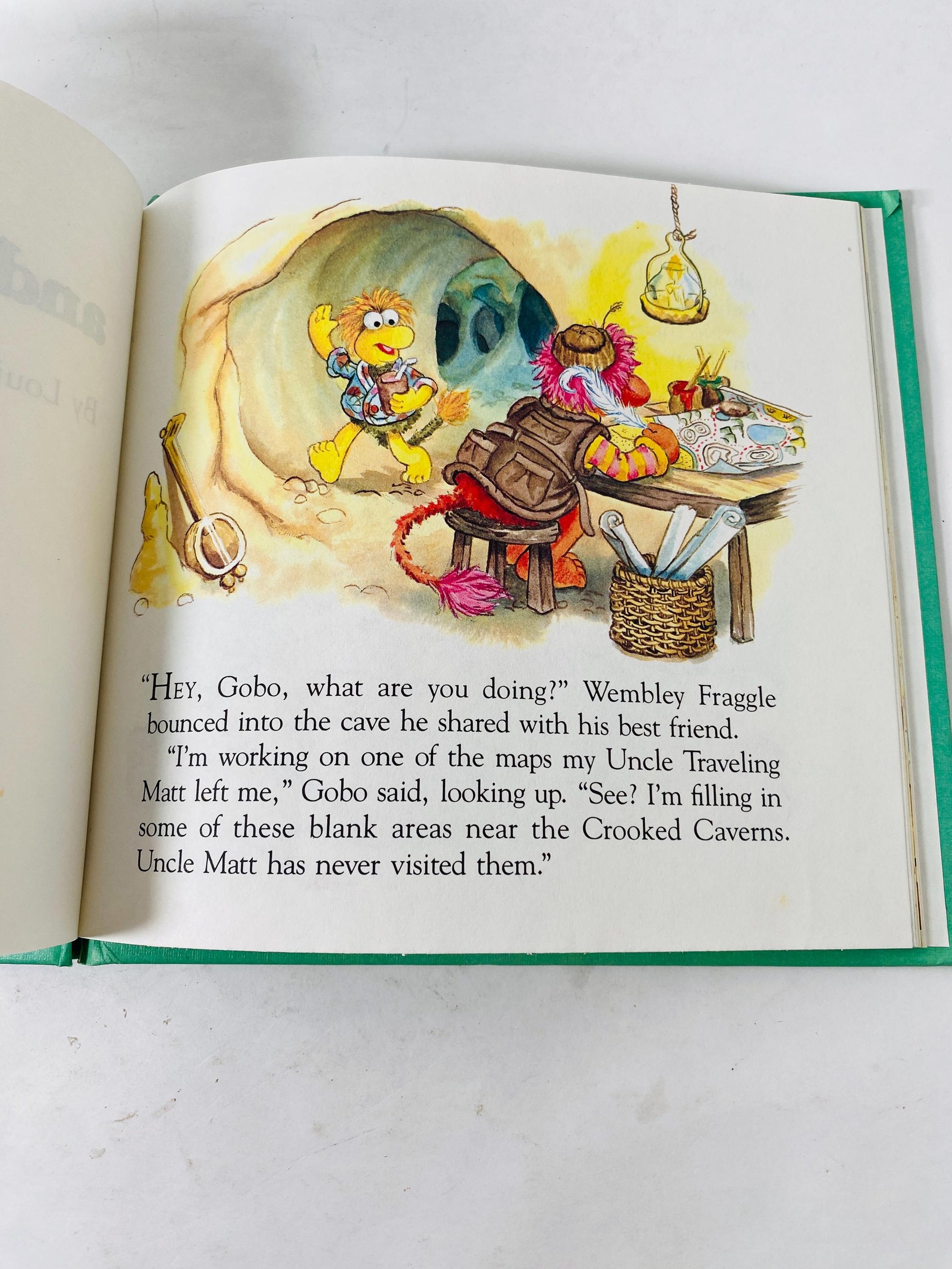 Fraggle Rock First Edition Book Club Series HUGE SET Jim Henson vintage lot 14 books circa 1985 Nursery decor set. Fantastic gift!