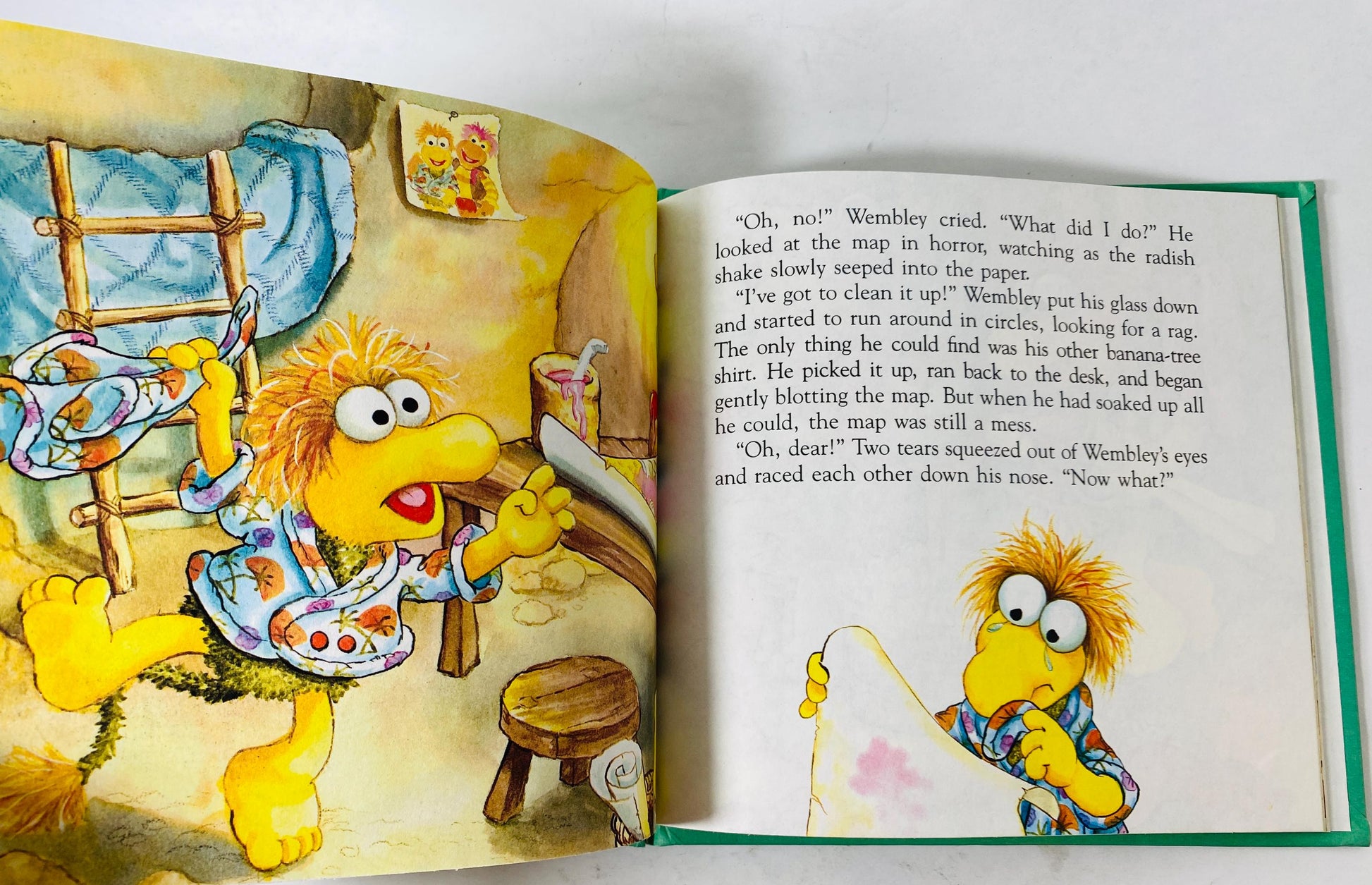 Fraggle Rock First Edition Book Club Series HUGE SET Jim Henson vintage lot 14 books circa 1985 Nursery decor set. Fantastic gift!