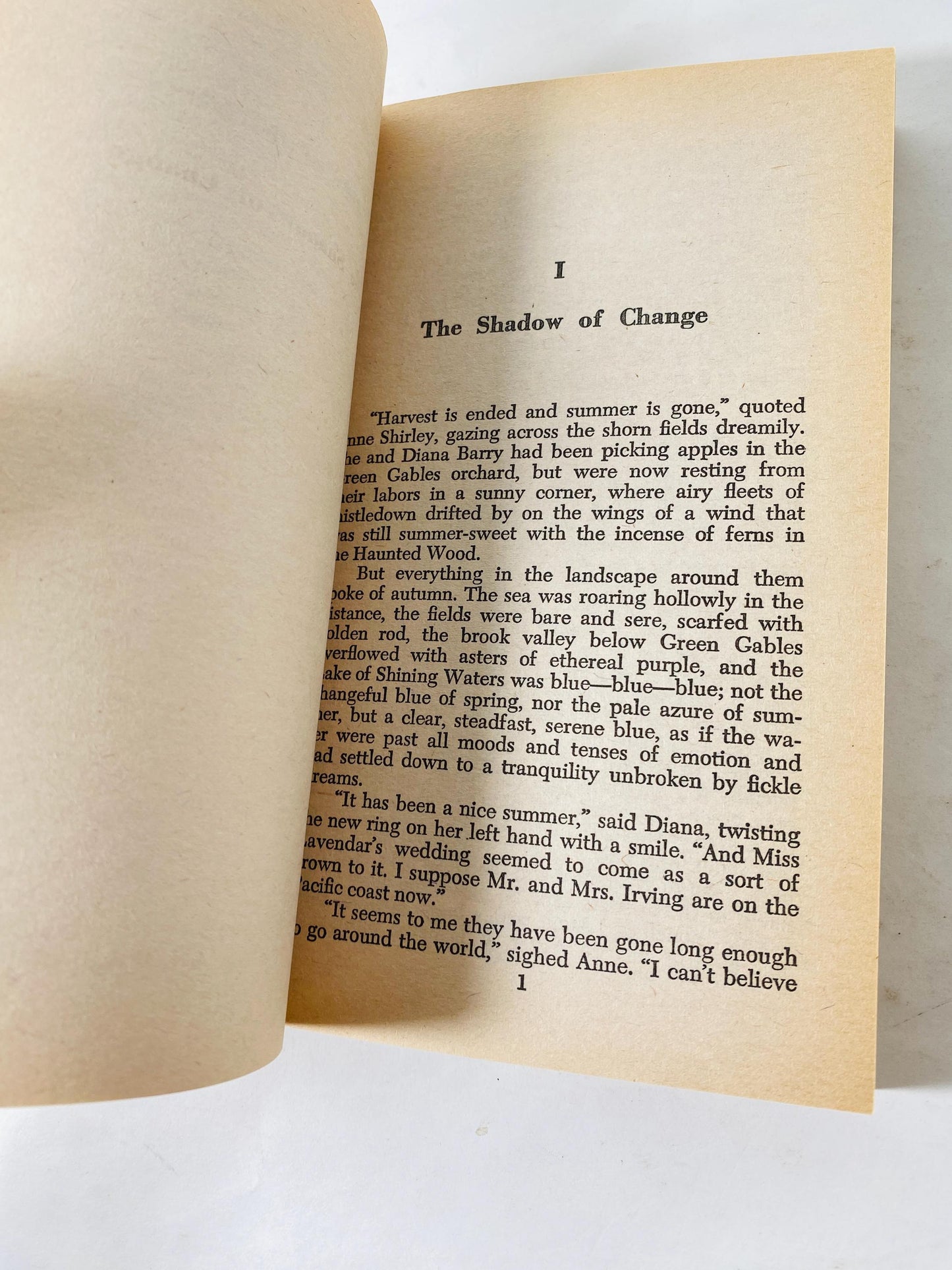 Anne of the Island vintage Green Gables paperback book by LM Montgomery circa 1987