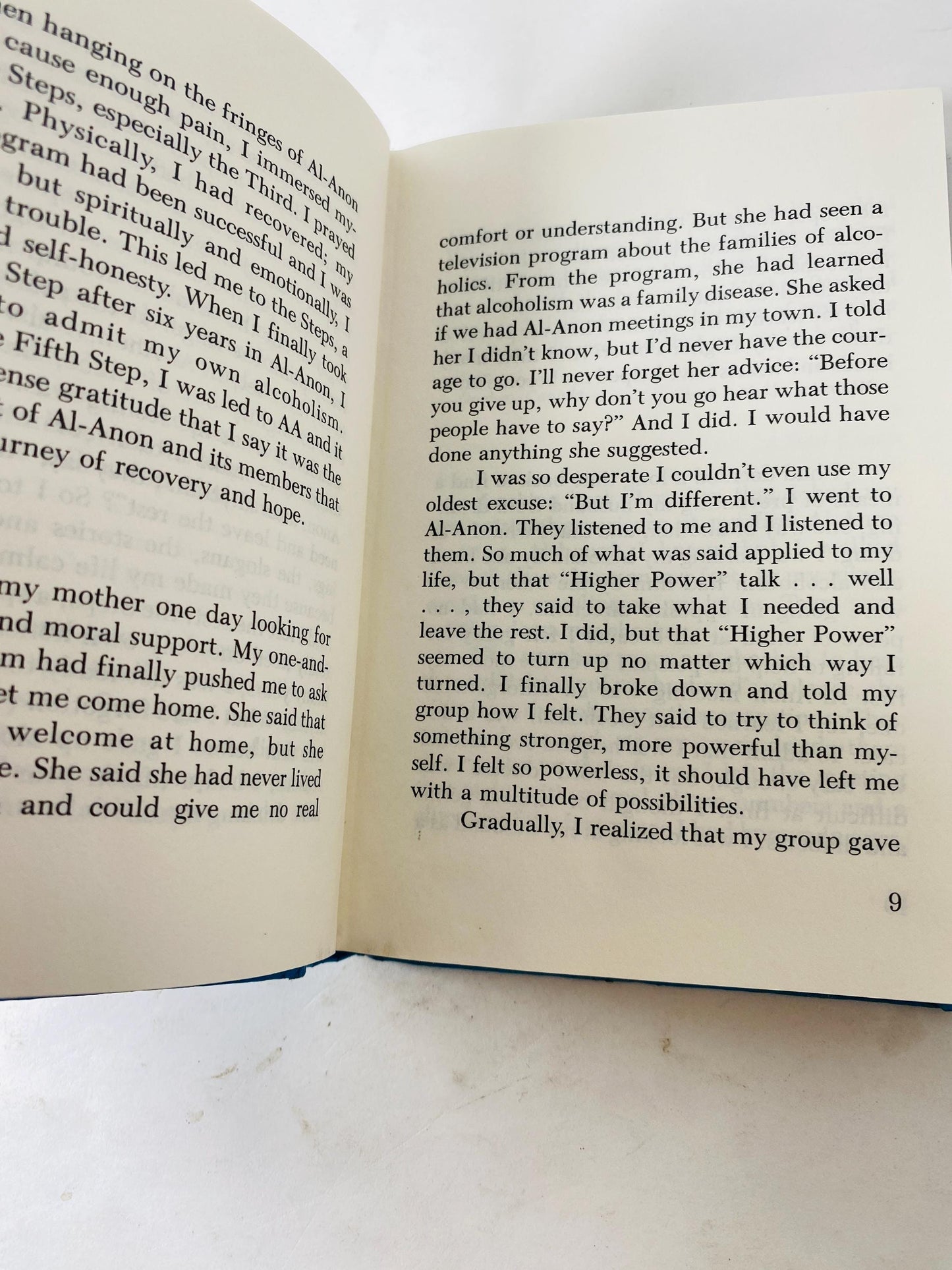 As We Understand vintage AA Alcoholics Anonymous Alateen One Day at a Time Early PRINTING book 1990 Narcotics Recovery Gift Unique Addiction