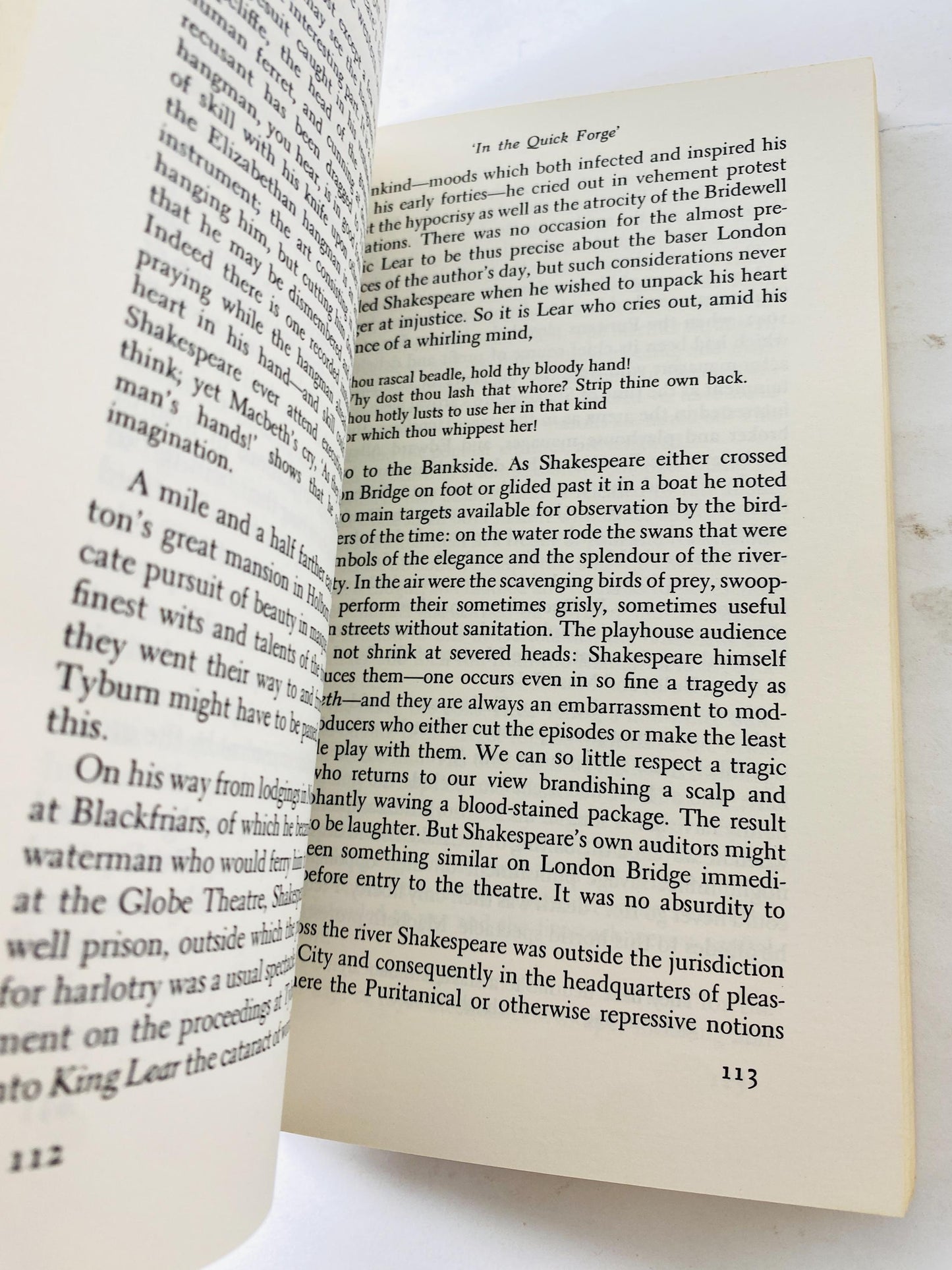 1962 vintage Shakespeare paperback book by Ivor Brown Overview of William Shakespeare’s life, work, background, and literary legacy.