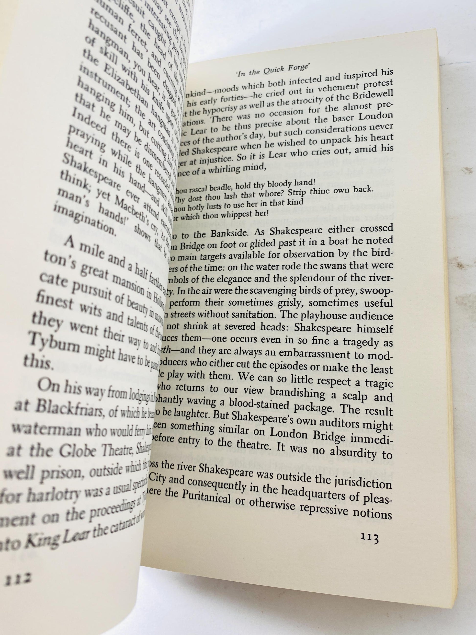 1962 vintage Shakespeare paperback book by Ivor Brown Overview of William Shakespeare’s life, work, background, and literary legacy.