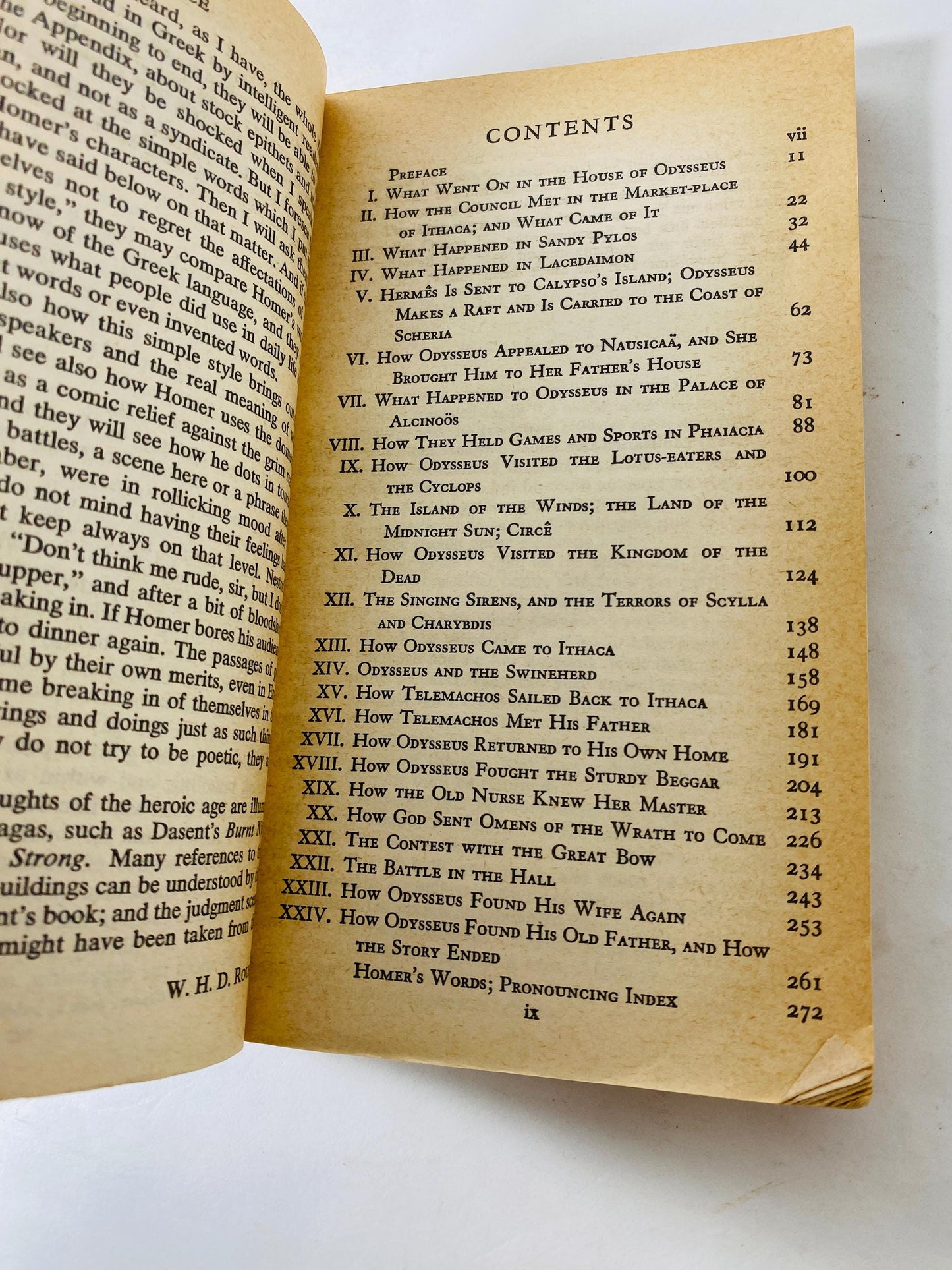 Odyssey by Homer. Vintage paperback book circa 1962 Mentor edition. Book lover gift. Mythology philosophy